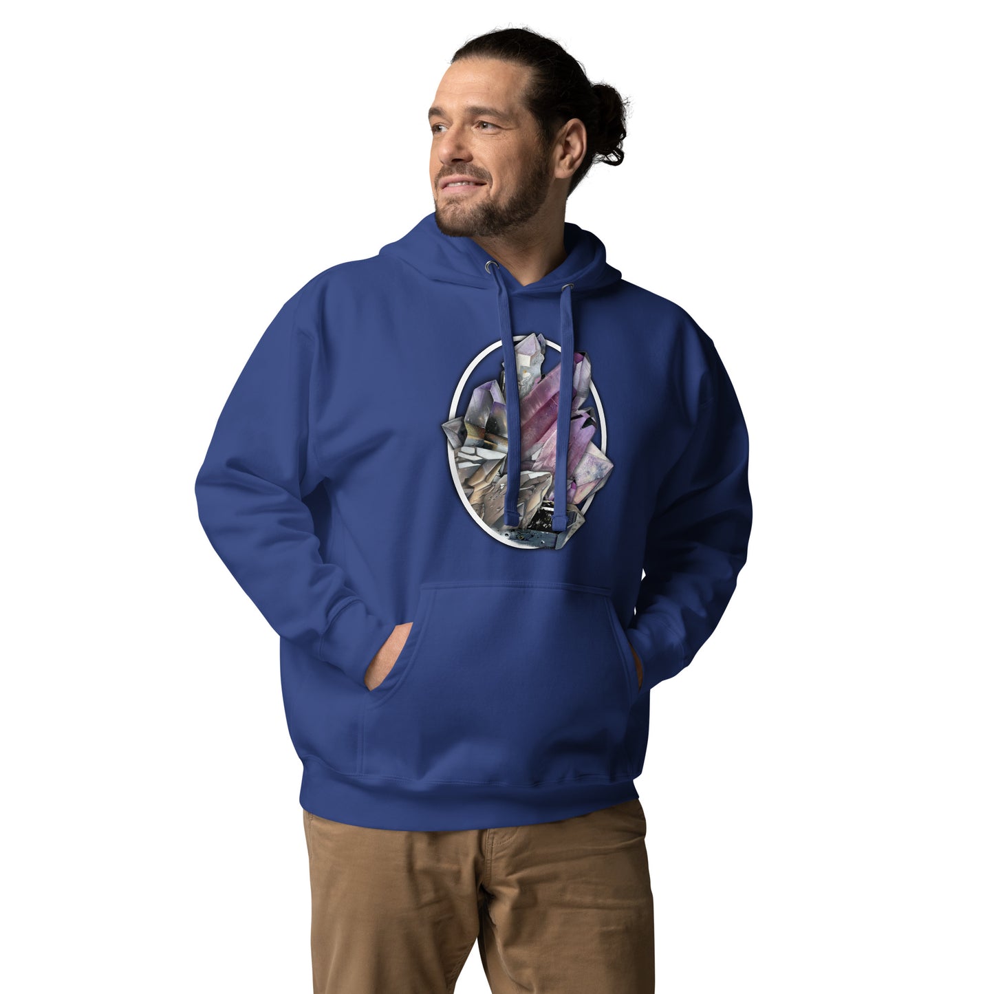 Quartz Collage Oval - Unisex Hoodie
