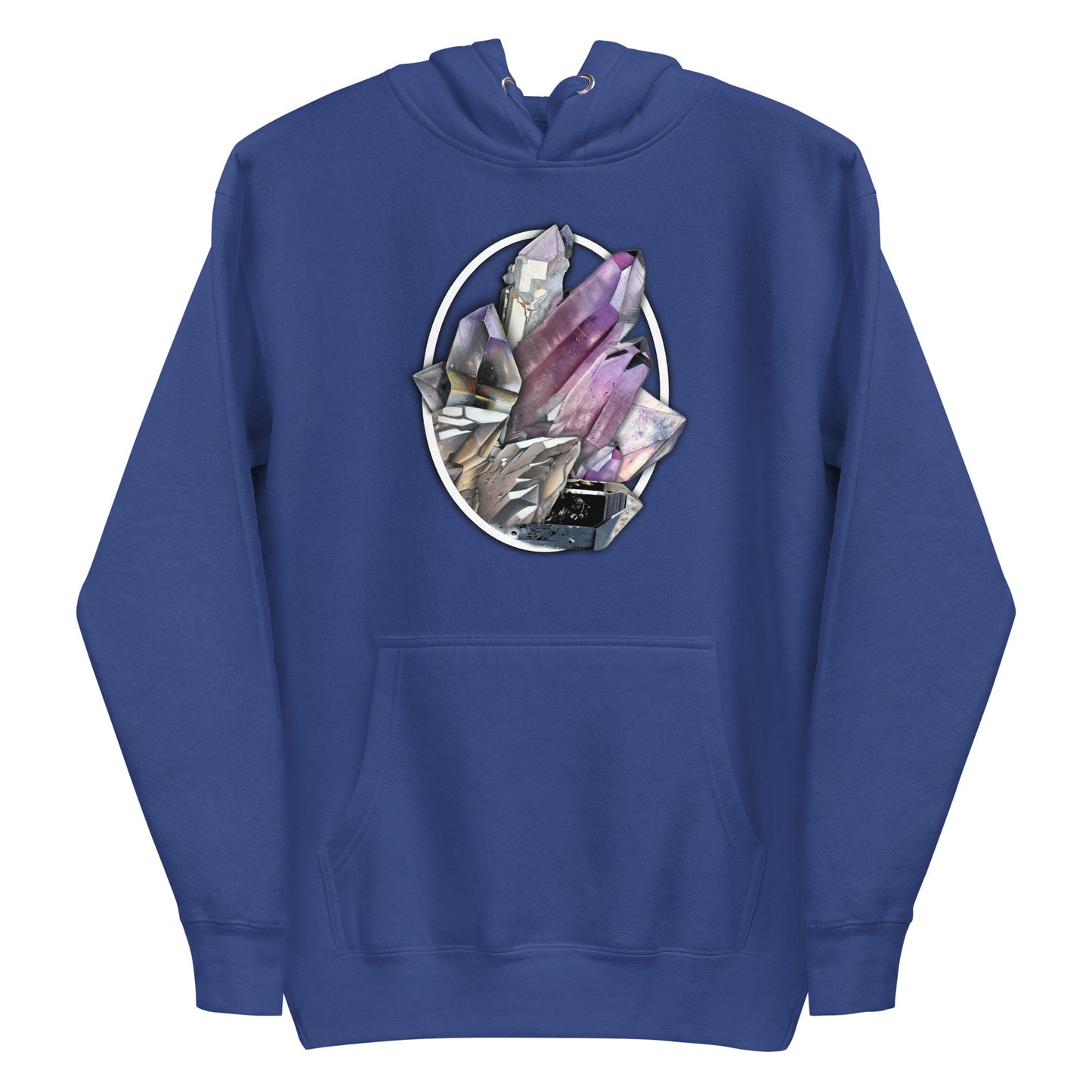 Quartz Collage Oval - Unisex Hoodie