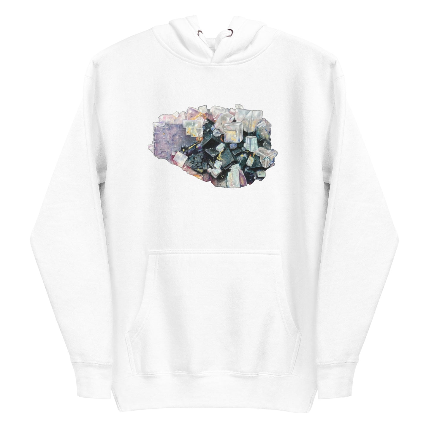 Illinois Fluorite Cluster - Unisex Hoodie