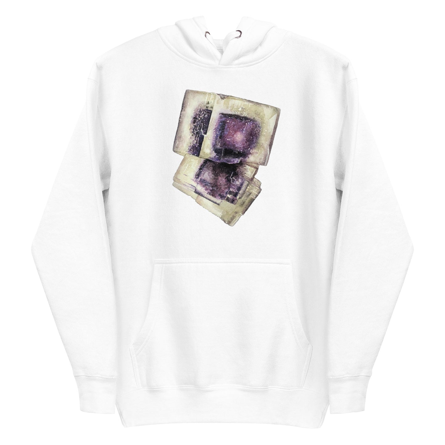 Auglaize Fluorite Watercolor - Unisex Hoodie