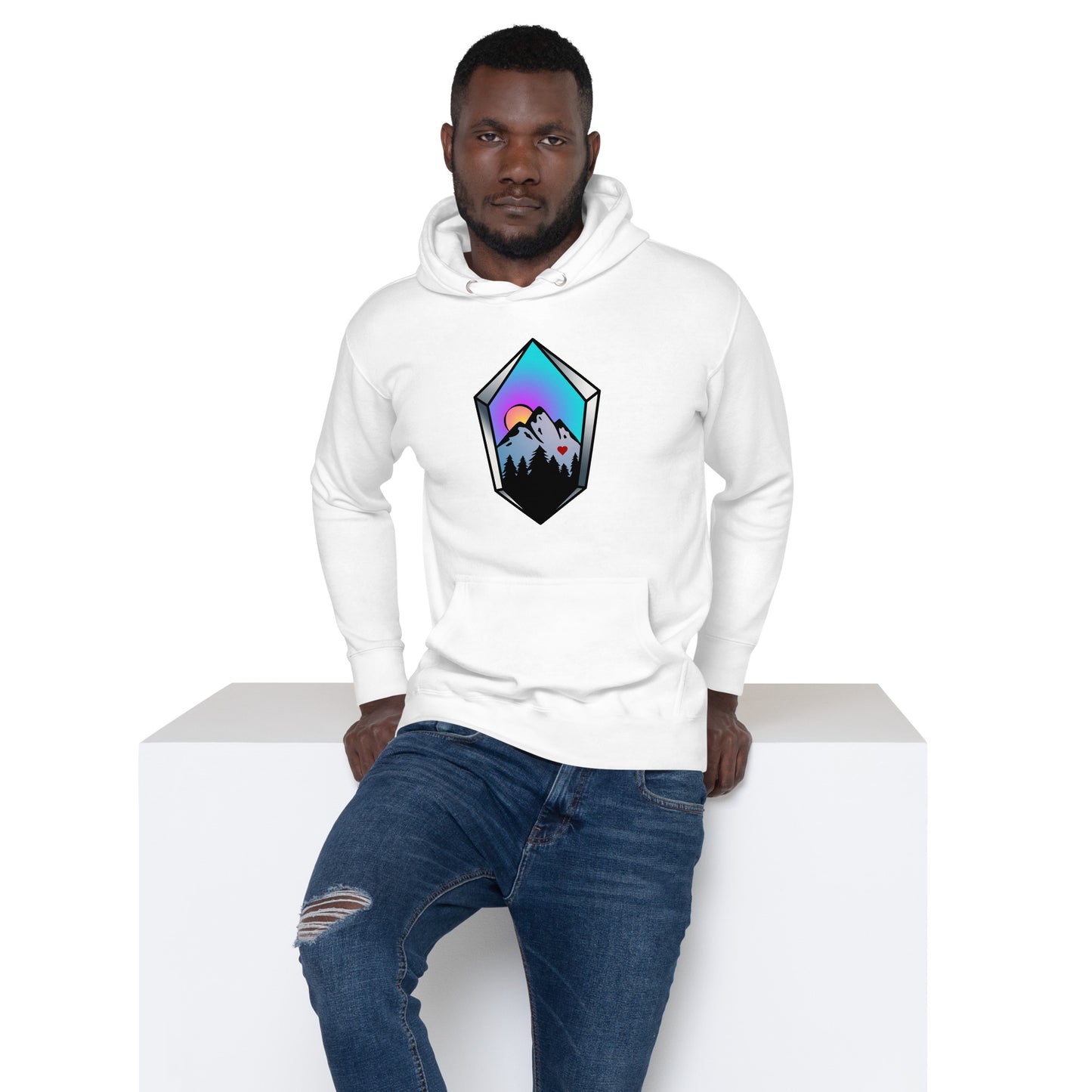 Crystal Mountain Unisex Hoodie