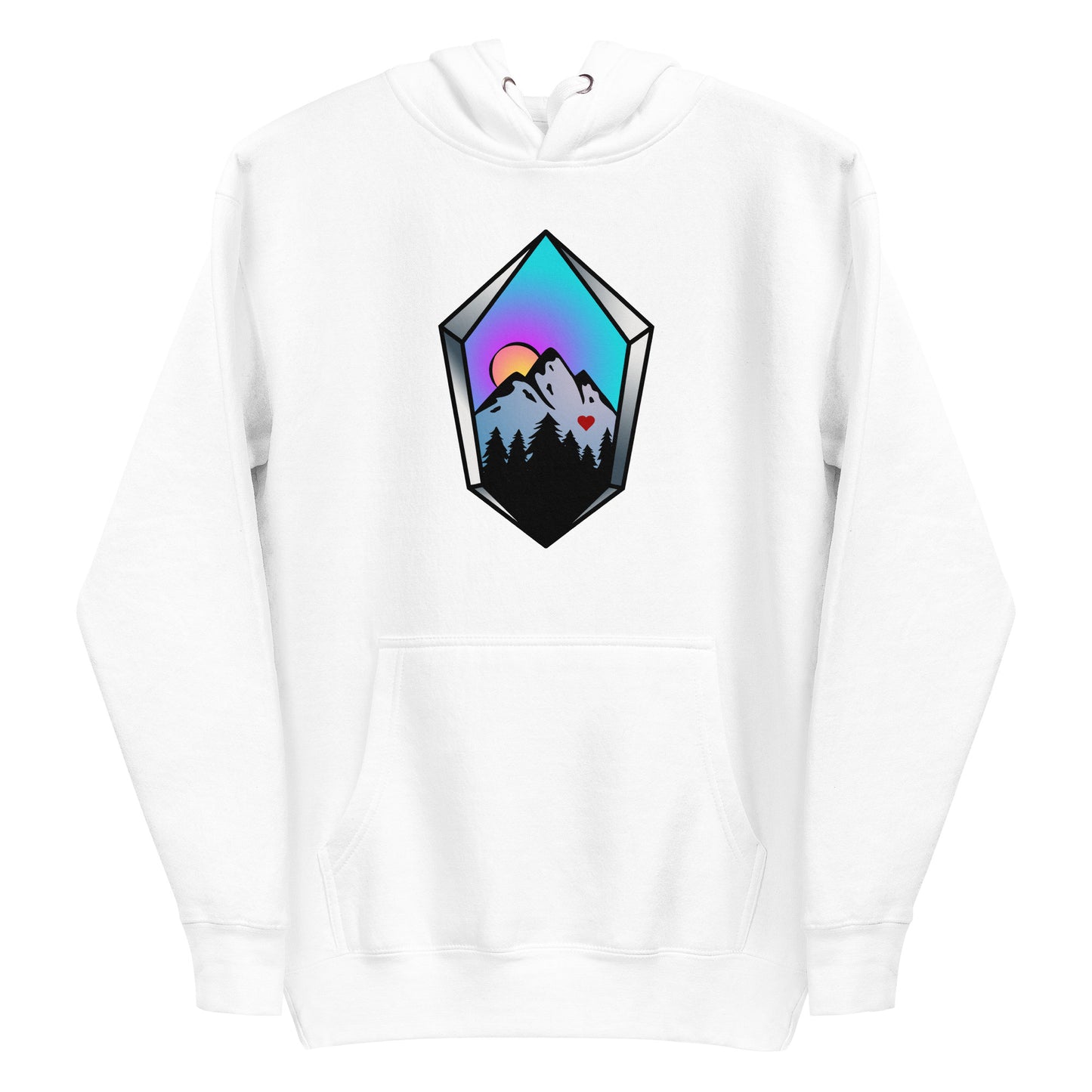 Crystal Mountain Unisex Hoodie
