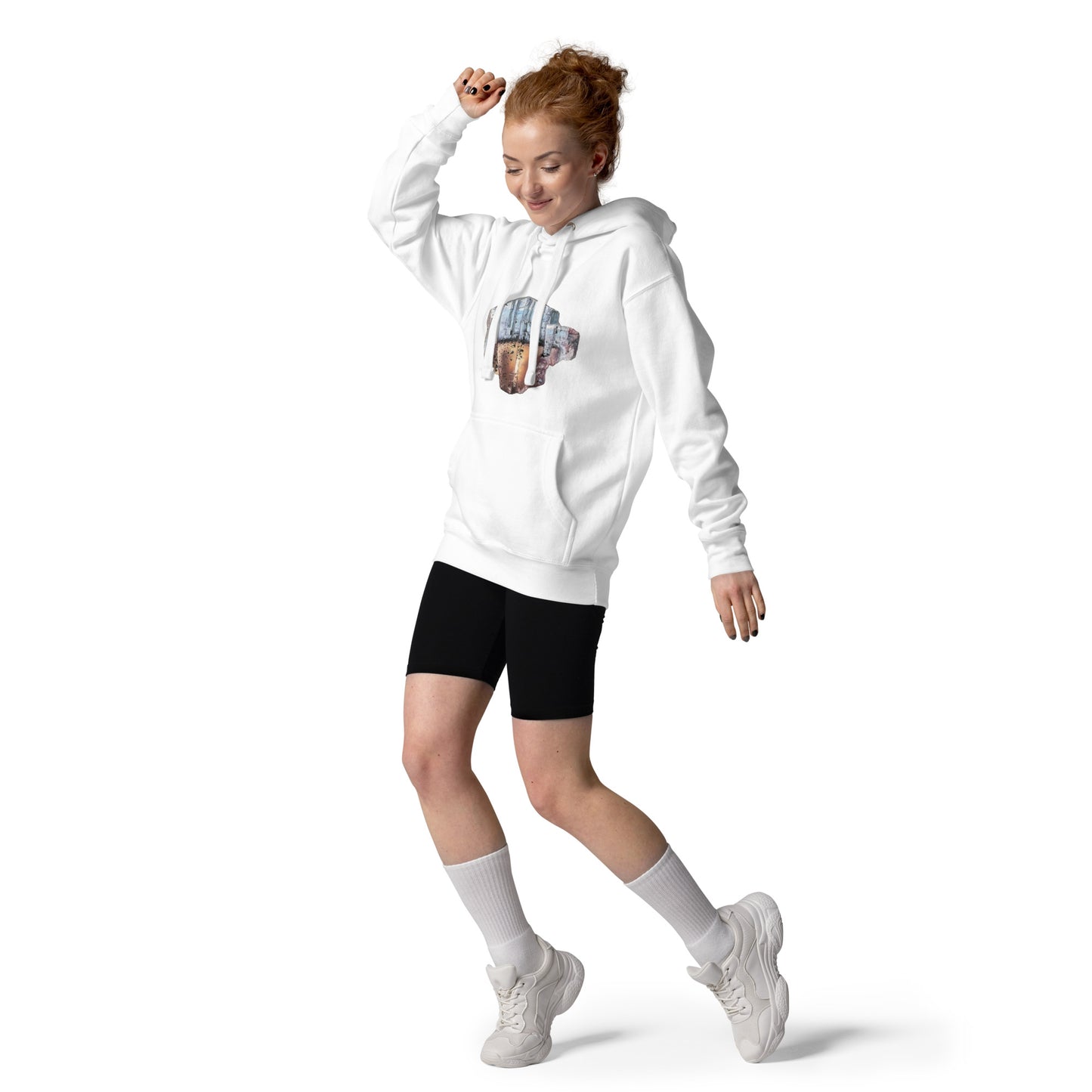 Minerva No.1 Fluorite Drawing - Unisex Hoodie