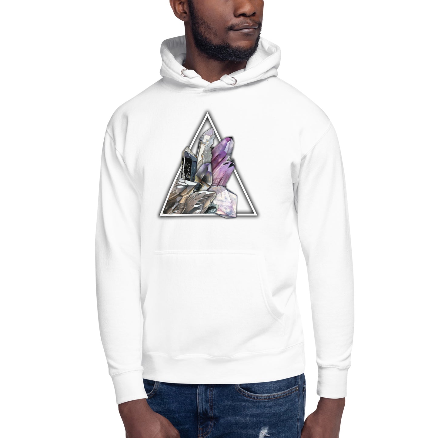 Quartz Collage Triangle - Unisex Hoodie