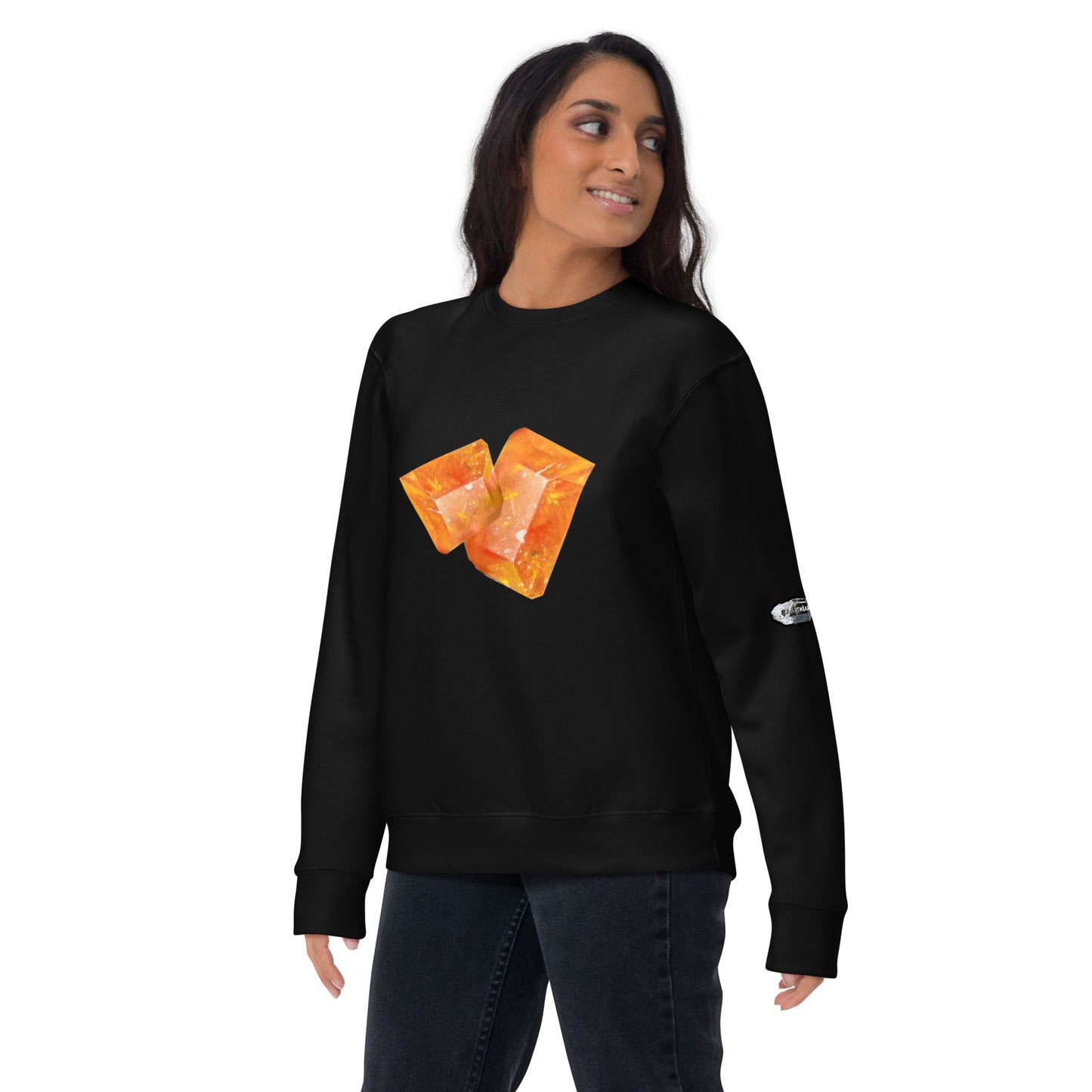 Wulfenite Blades Drawing - Unisex Premium Sweatshirt