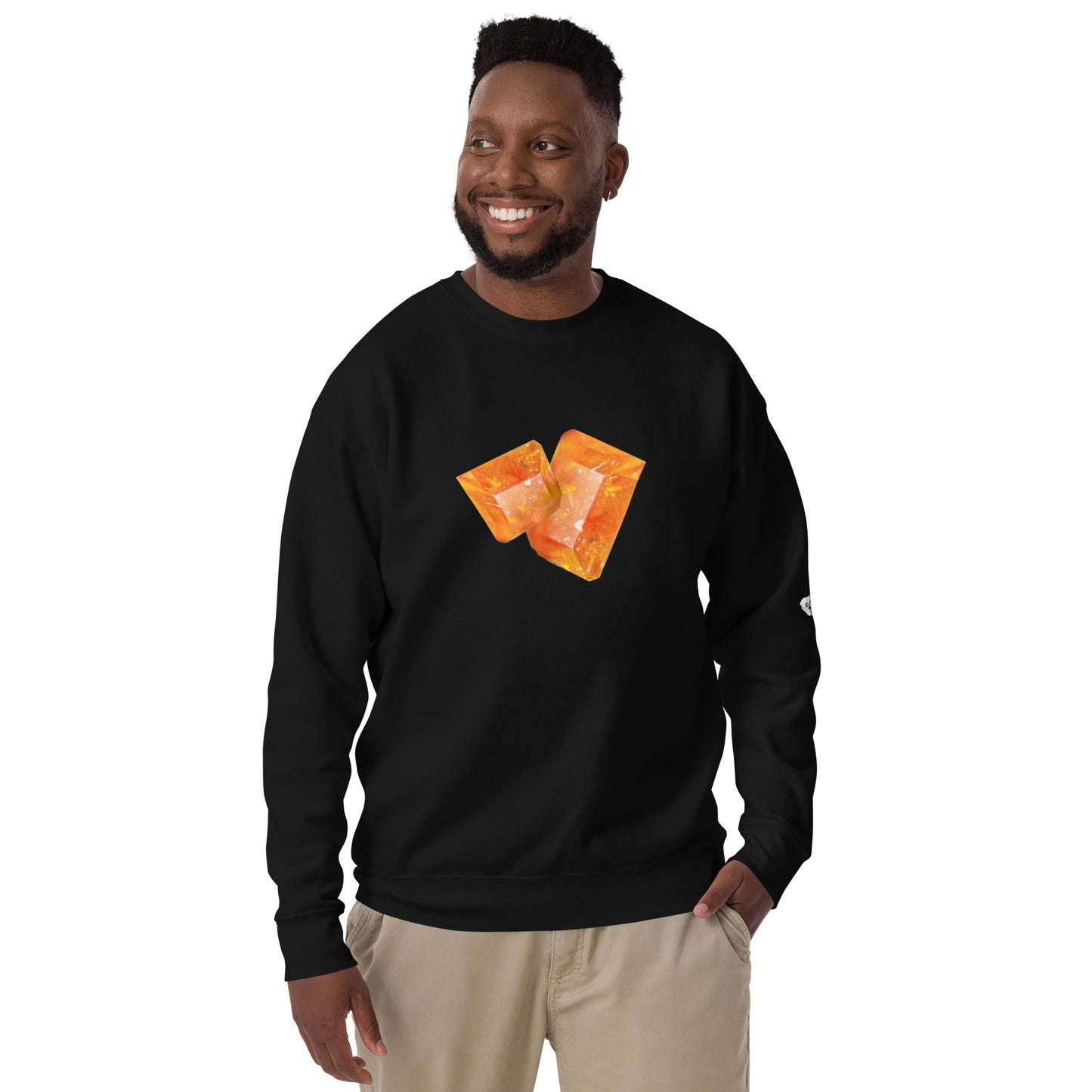 Wulfenite Blades Drawing - Unisex Premium Sweatshirt
