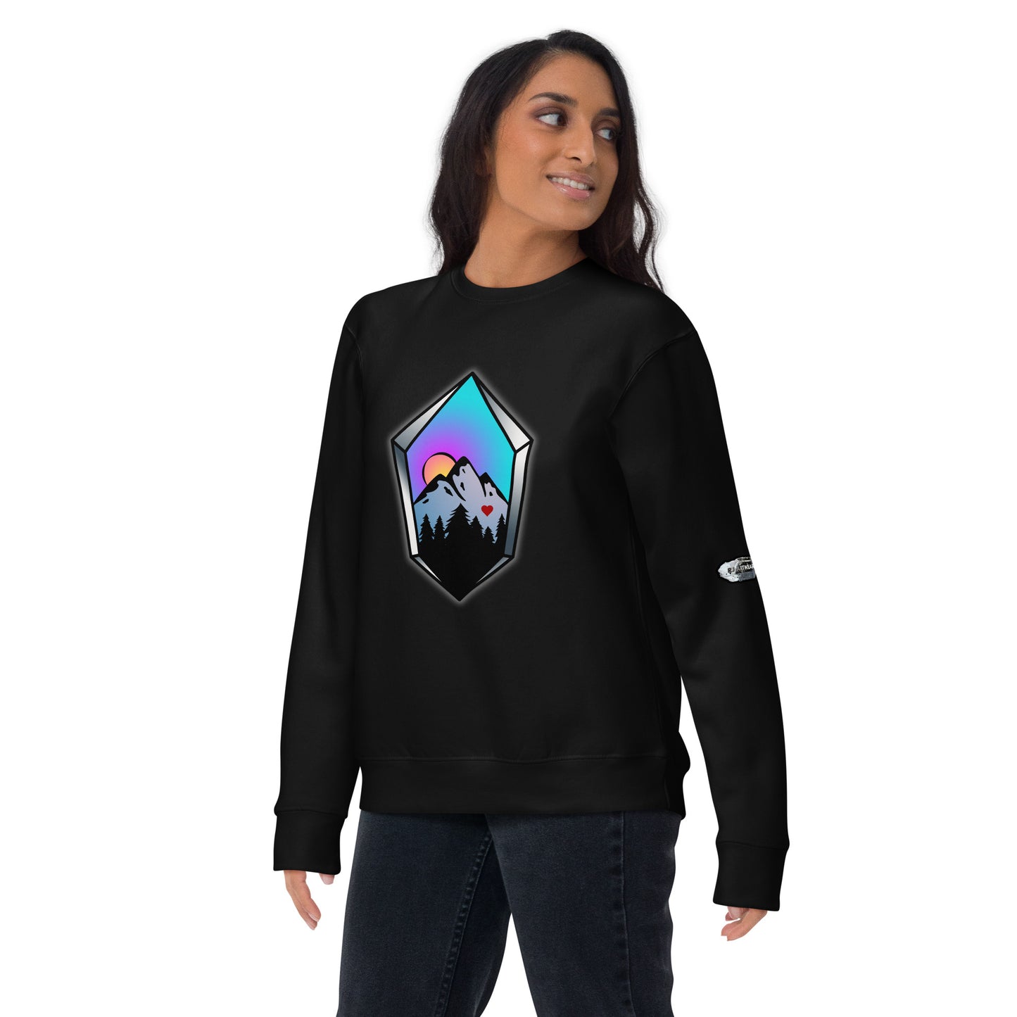 Crystal Mountain - Unisex Premium Sweatshirt