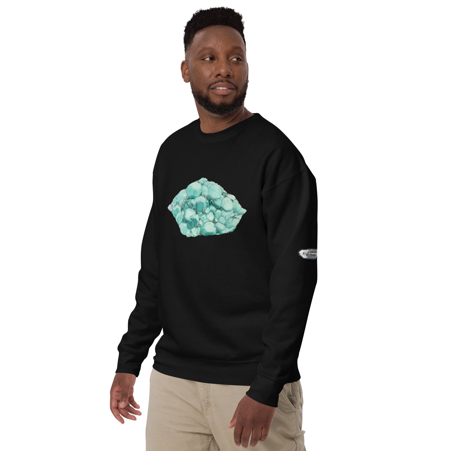 Deer Trail Utah Fluorite Watercolor - Unisex Premium Sweatshirt