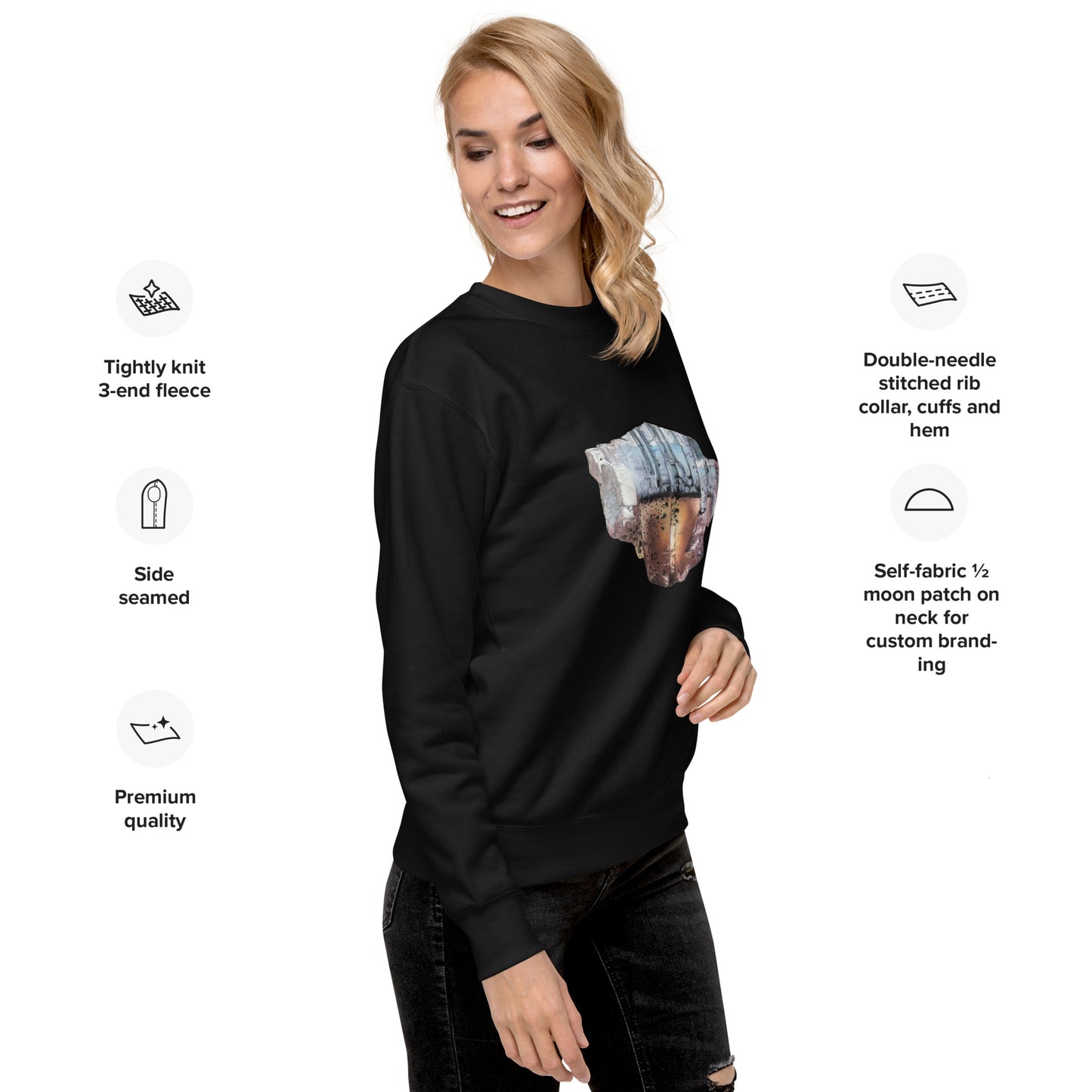 Minerva No.1 Fluorite - Unisex Premium Sweatshirt