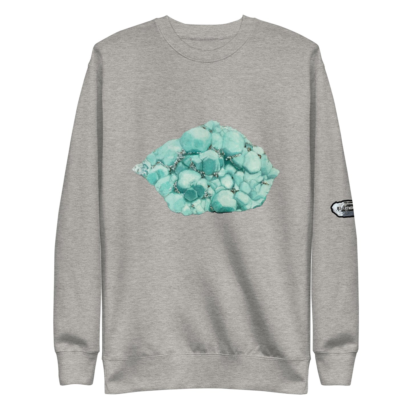 Deer Trail Utah Fluorite Watercolor - Unisex Premium Sweatshirt