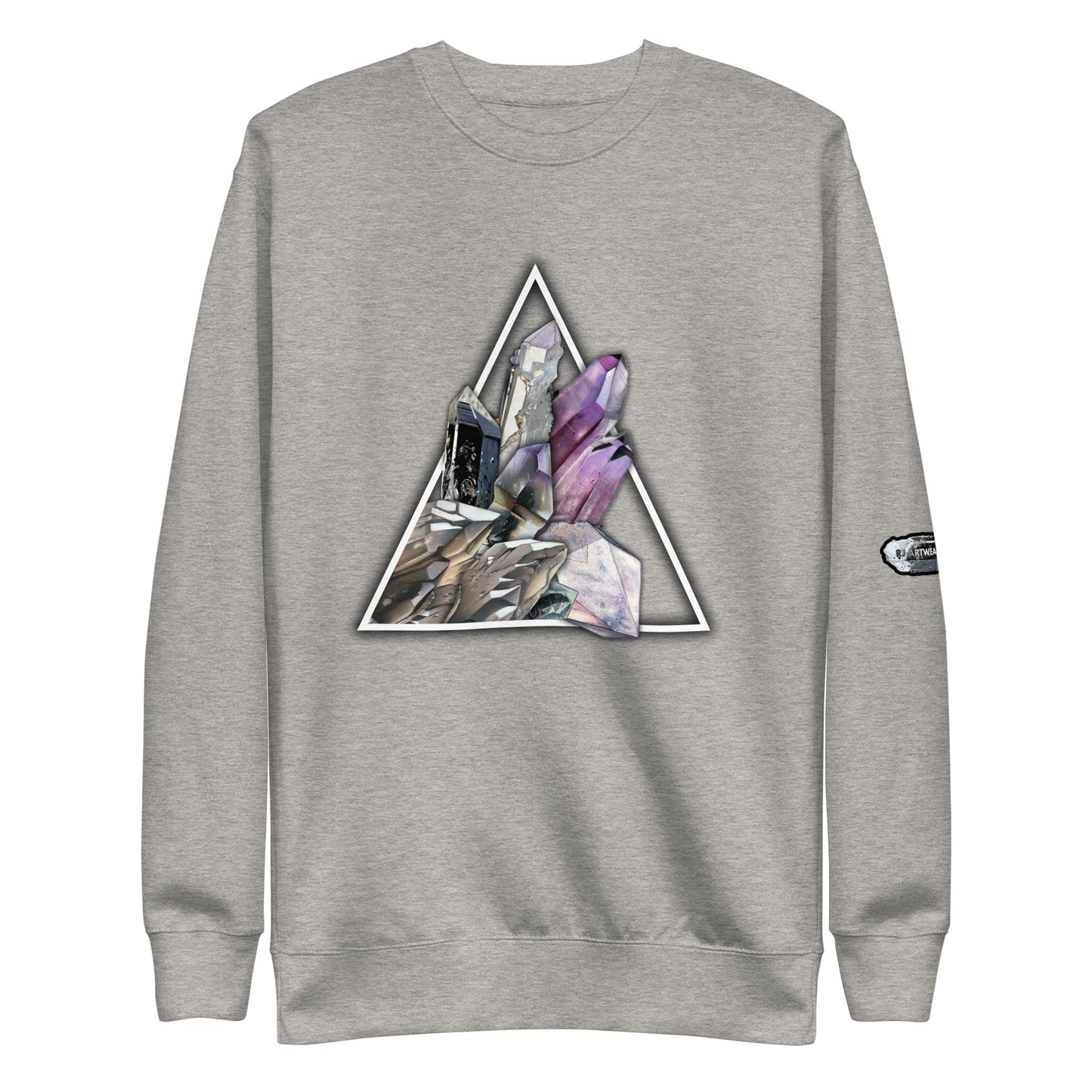 Quartz Collage Triangle - Unisex Premium Sweatshirt