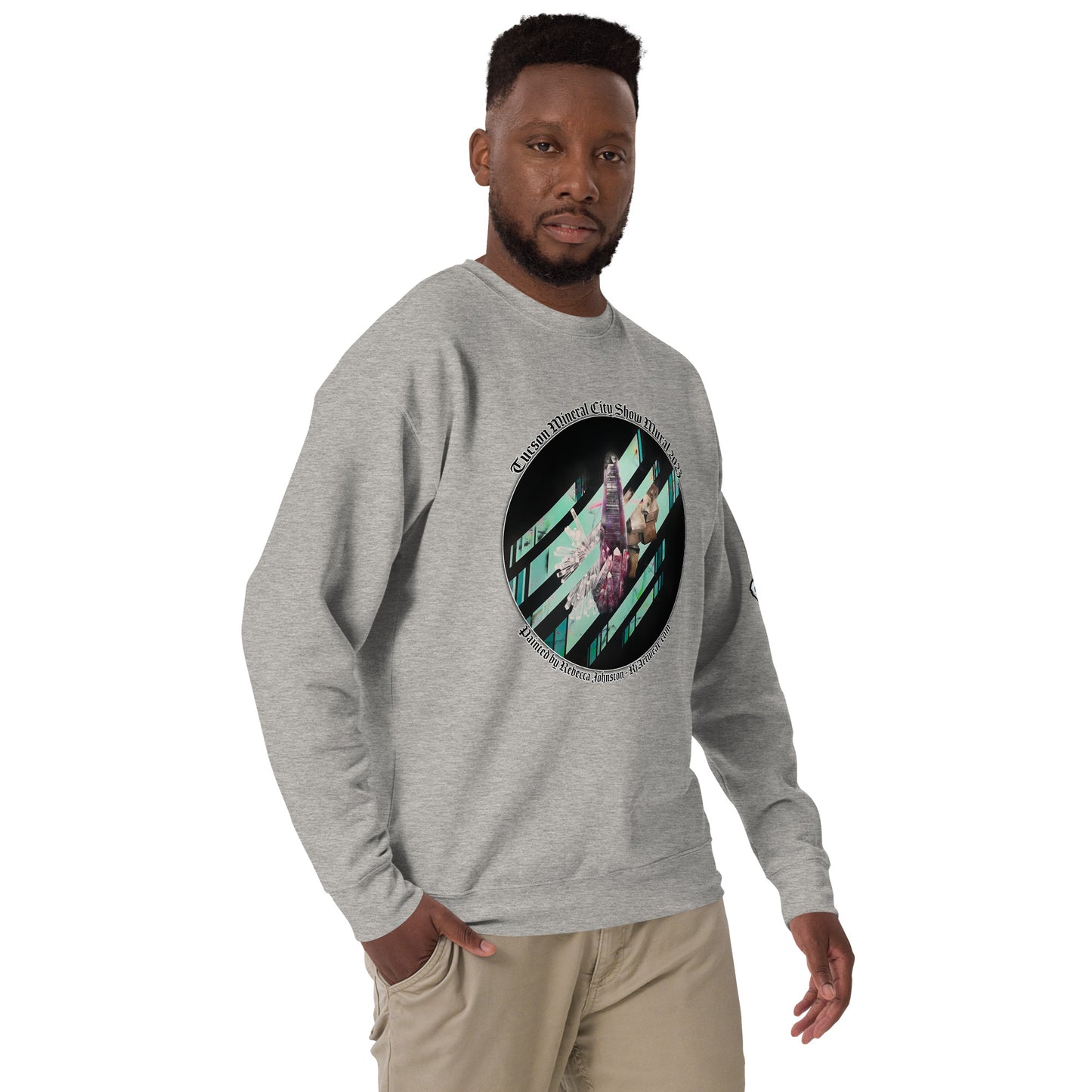 Tucson Mineral City Mural 2023 - Unisex Premium Sweatshirt