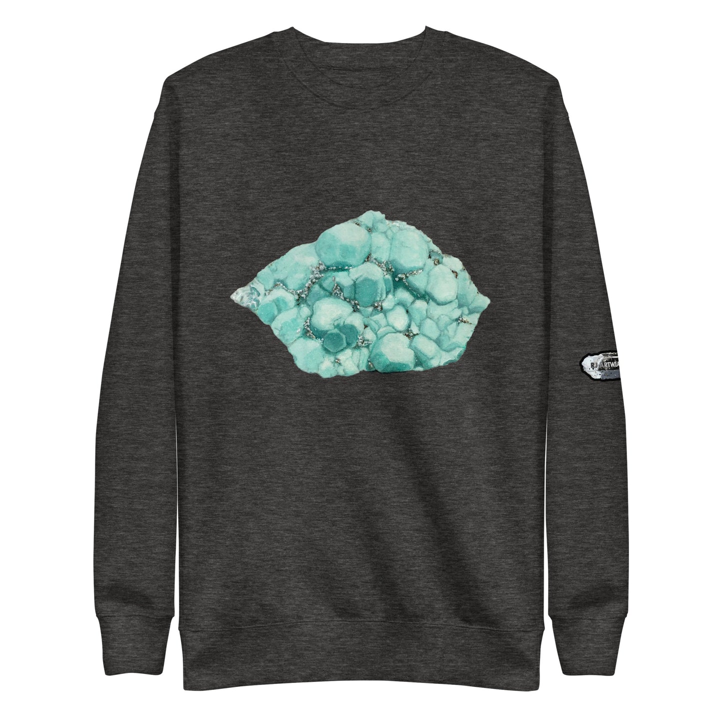 Deer Trail Utah Fluorite Watercolor - Unisex Premium Sweatshirt