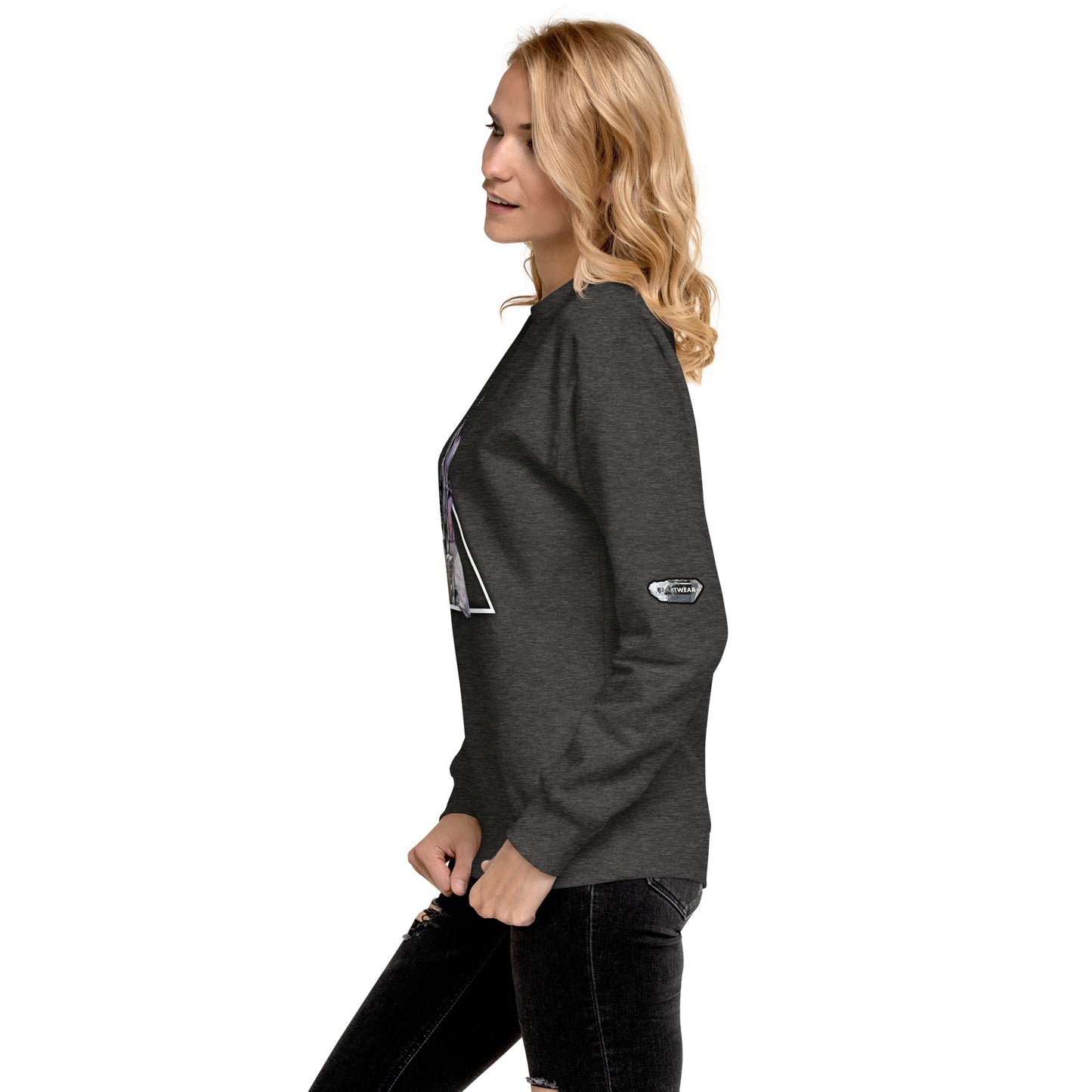 Quartz Collage Triangle - Unisex Premium Sweatshirt