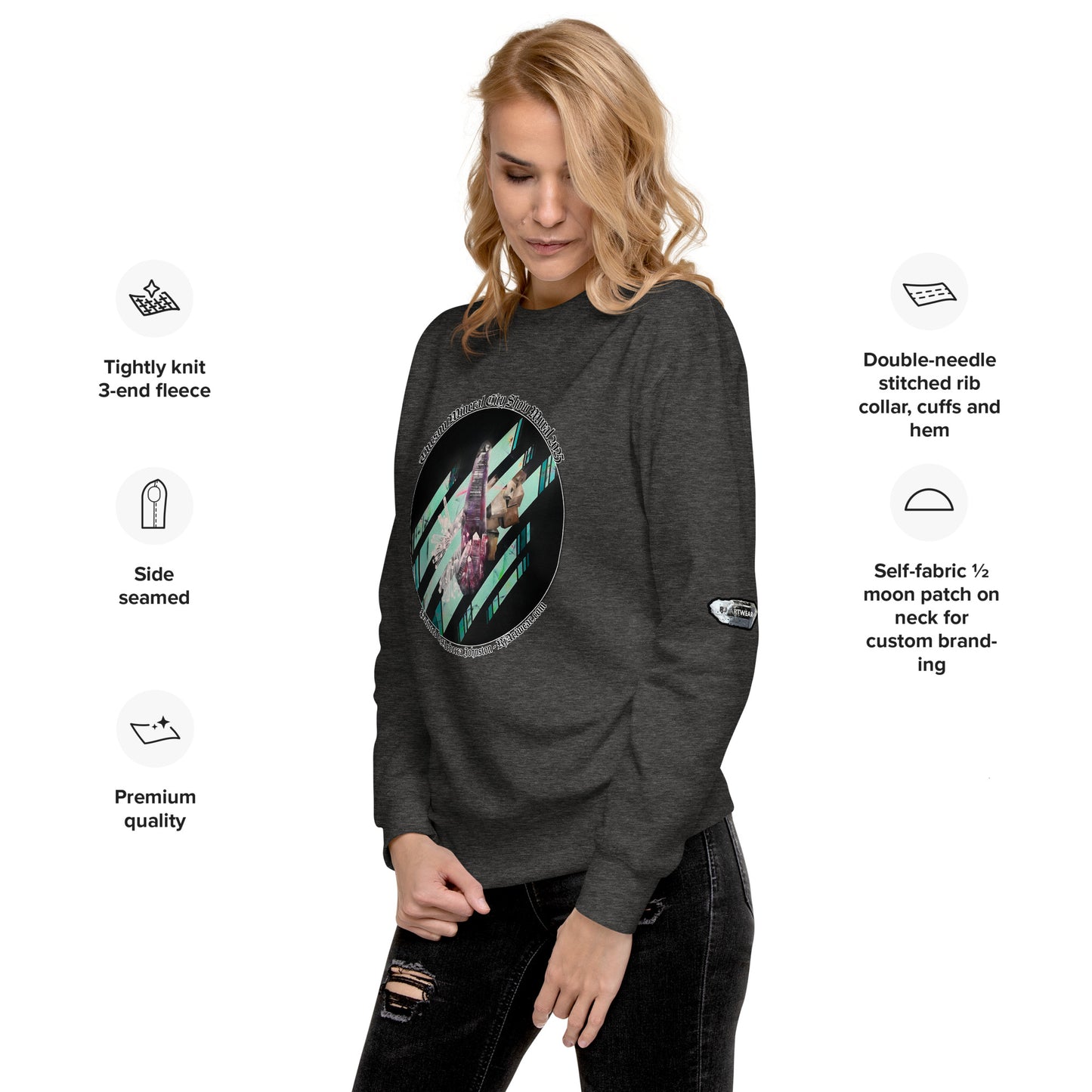 Tucson Mineral City Mural 2023 - Unisex Premium Sweatshirt