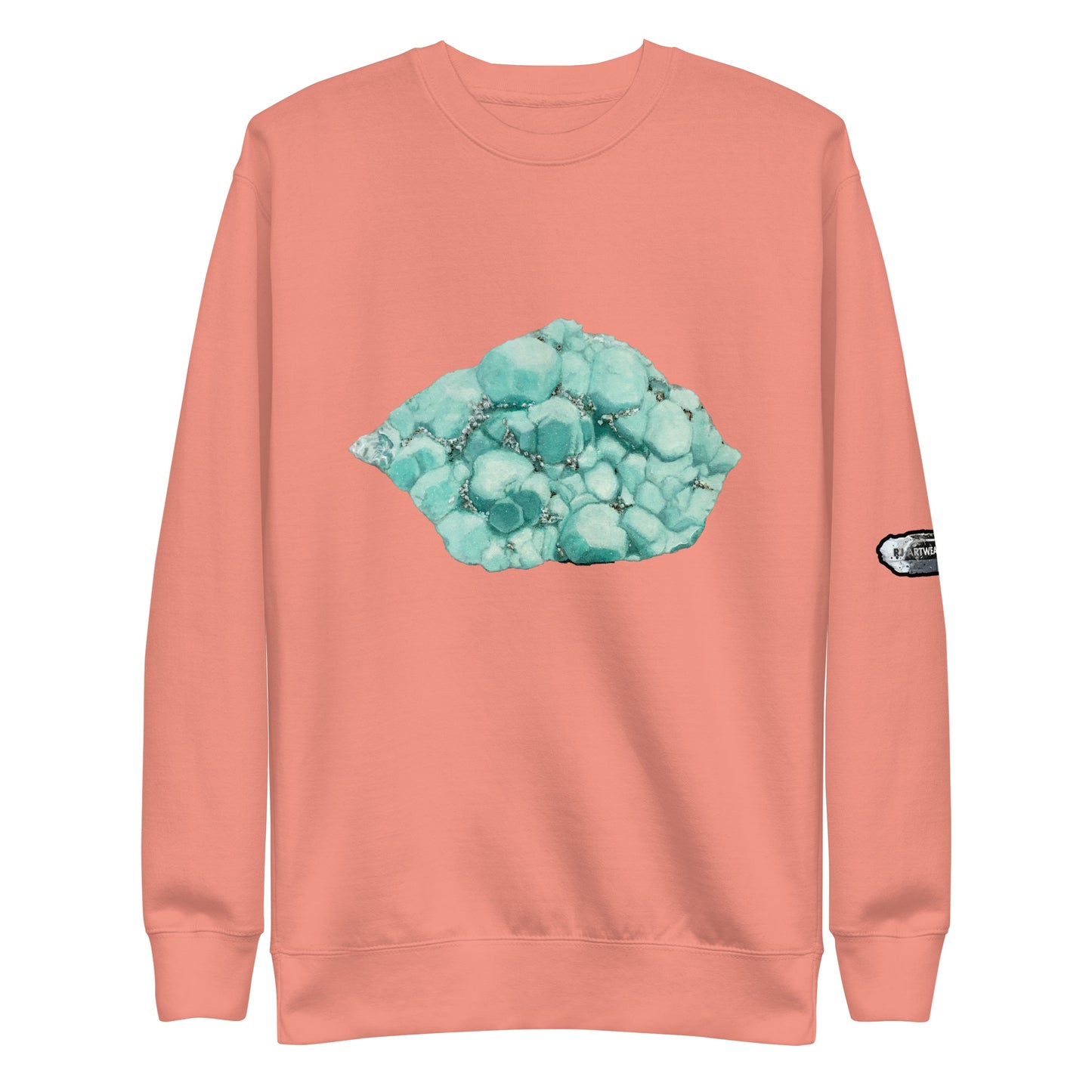 Deer Trail Utah Fluorite Watercolor - Unisex Premium Sweatshirt