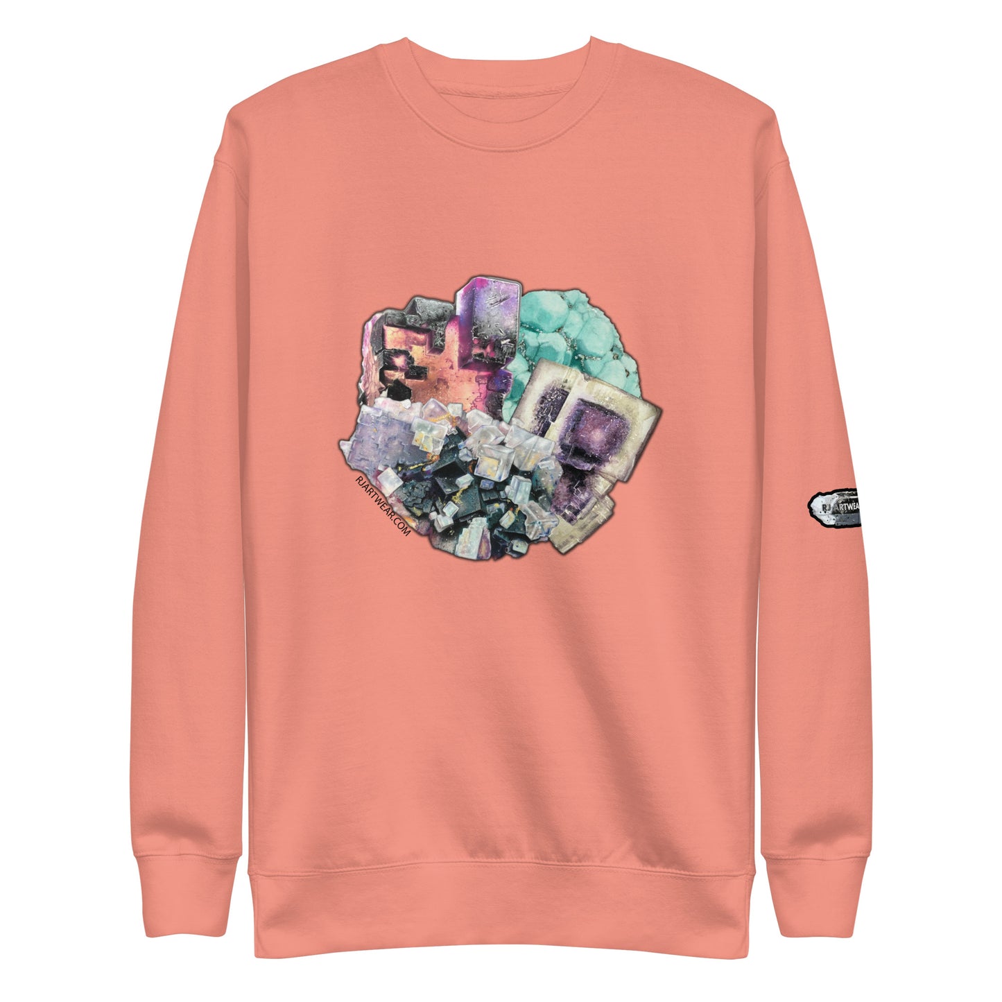 Fluorite Collage - Unisex Premium Sweatshirt