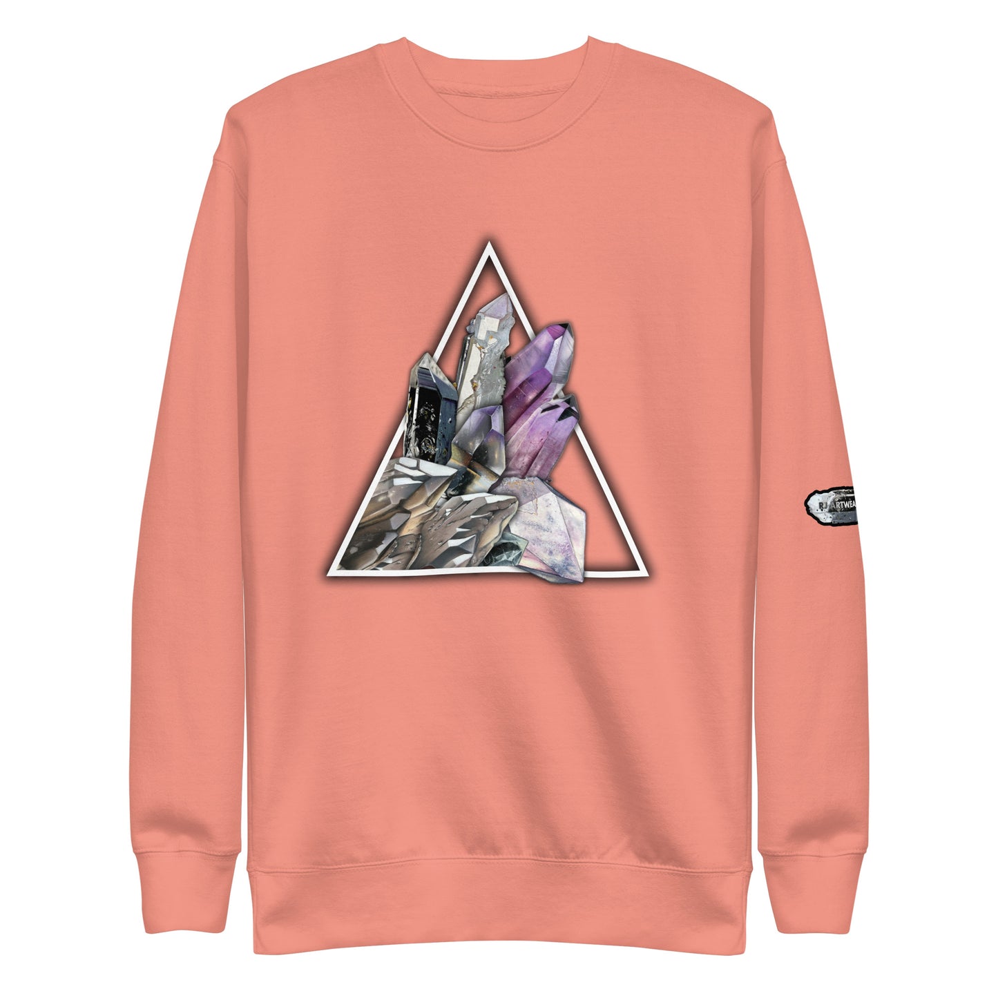 Quartz Collage Triangle - Unisex Premium Sweatshirt