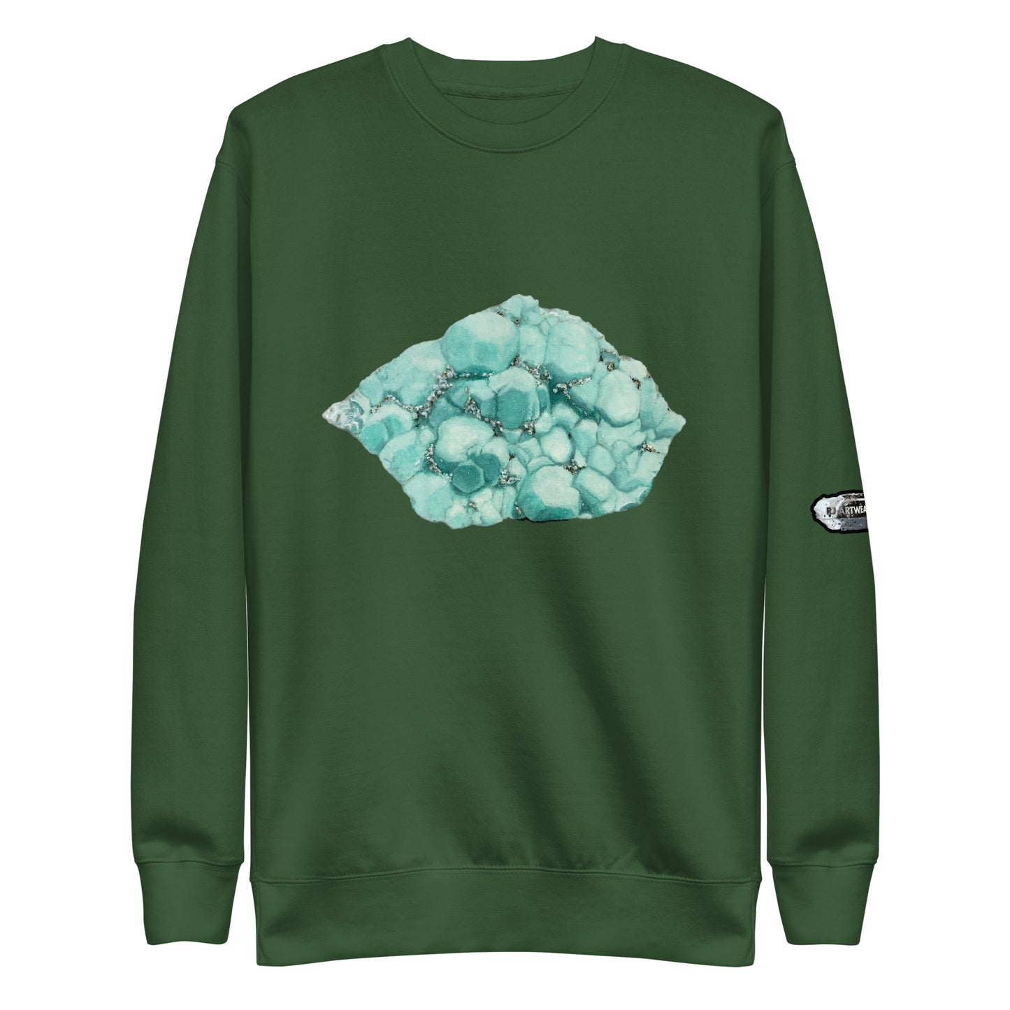 Deer Trail Utah Fluorite Watercolor - Unisex Premium Sweatshirt
