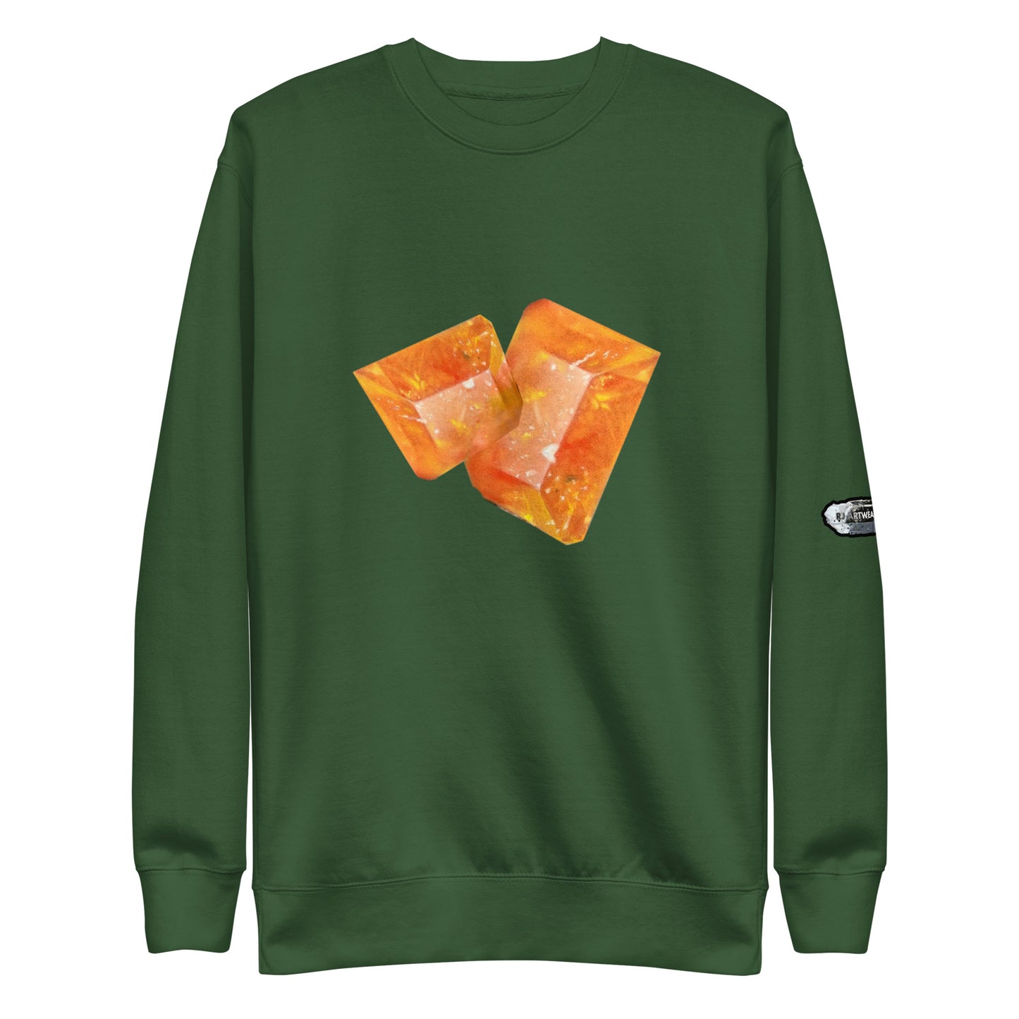 Wulfenite Blades Drawing - Unisex Premium Sweatshirt