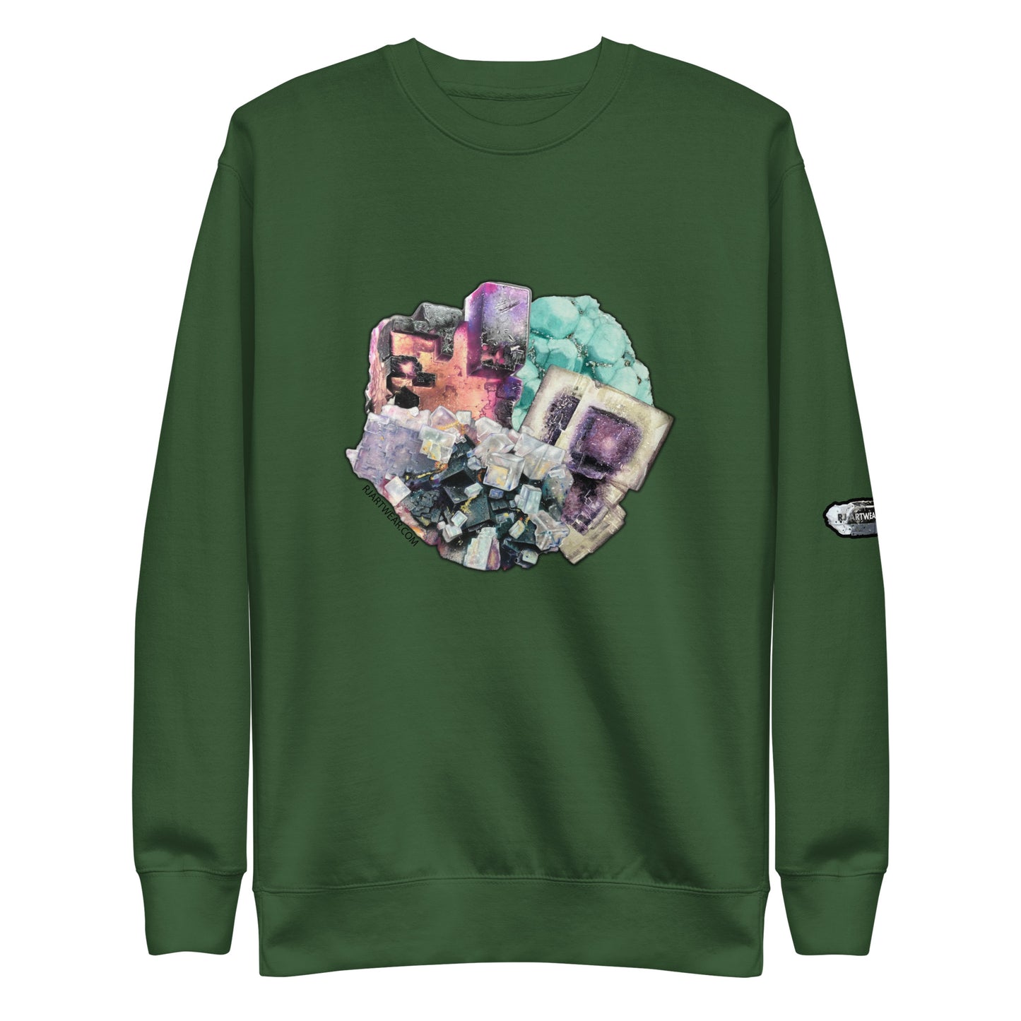 Fluorite Collage - Unisex Premium Sweatshirt