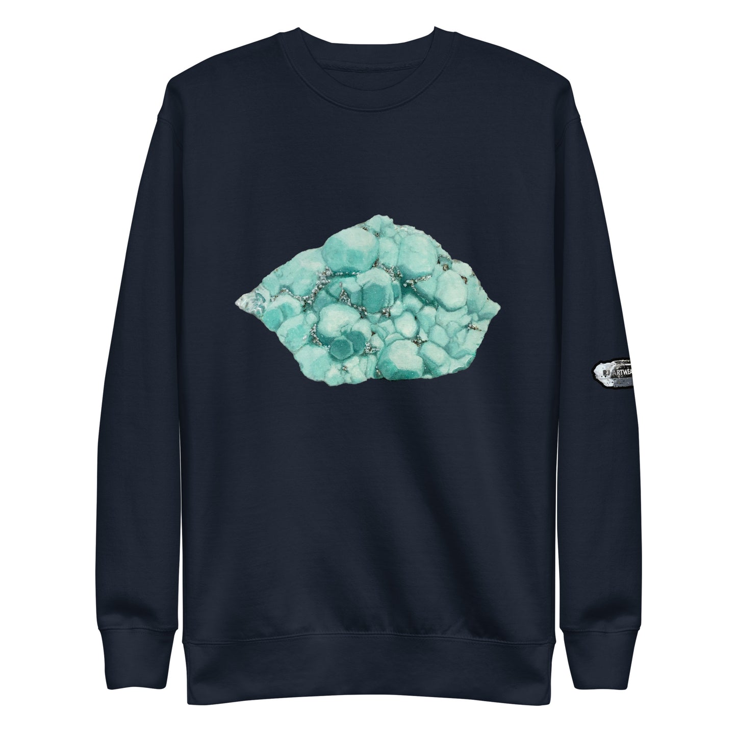 Deer Trail Utah Fluorite Watercolor - Unisex Premium Sweatshirt