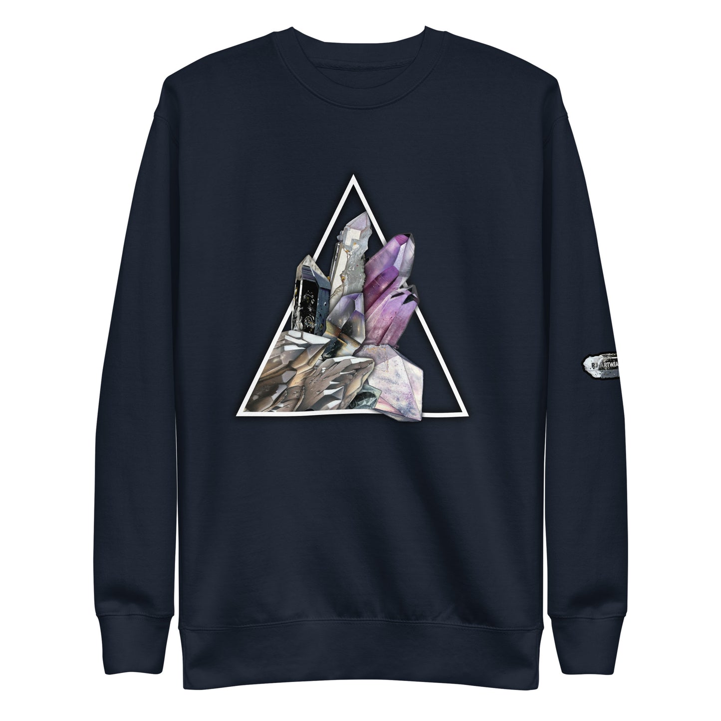 Quartz Collage Triangle - Unisex Premium Sweatshirt