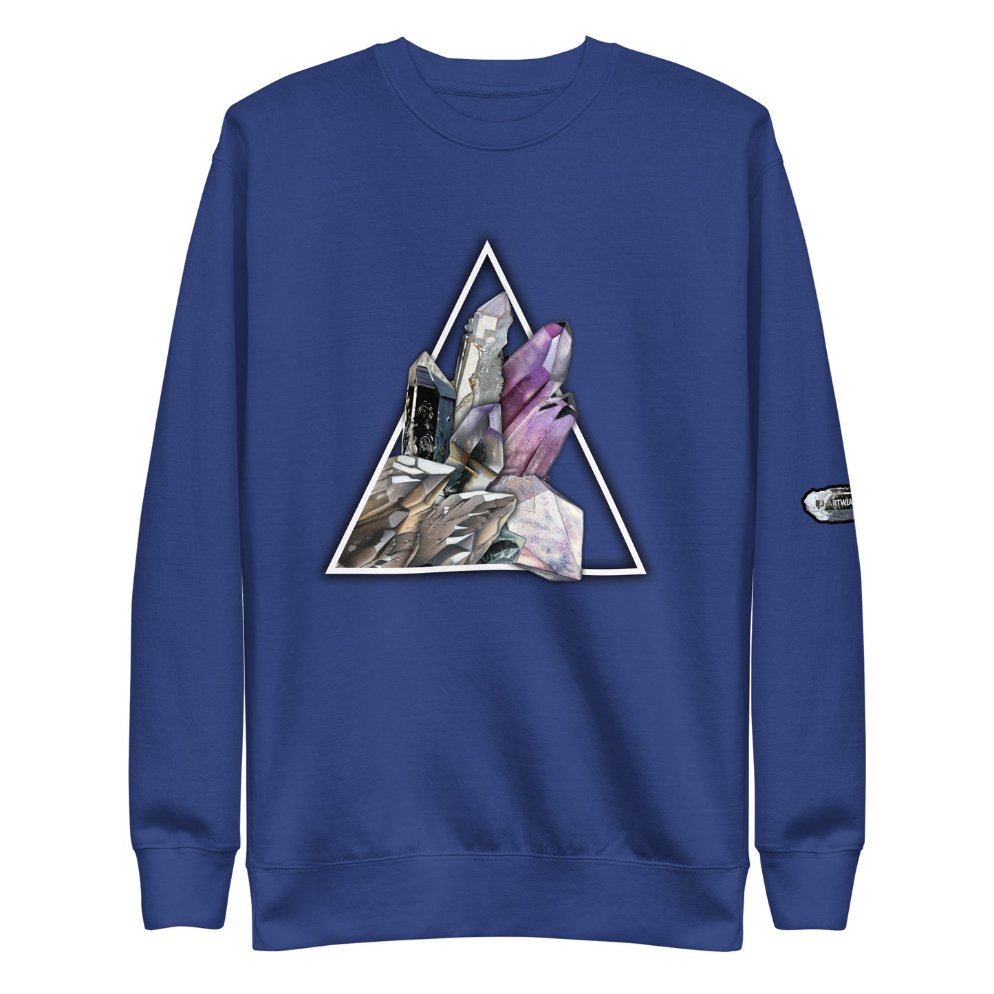 Quartz Collage Triangle - Unisex Premium Sweatshirt