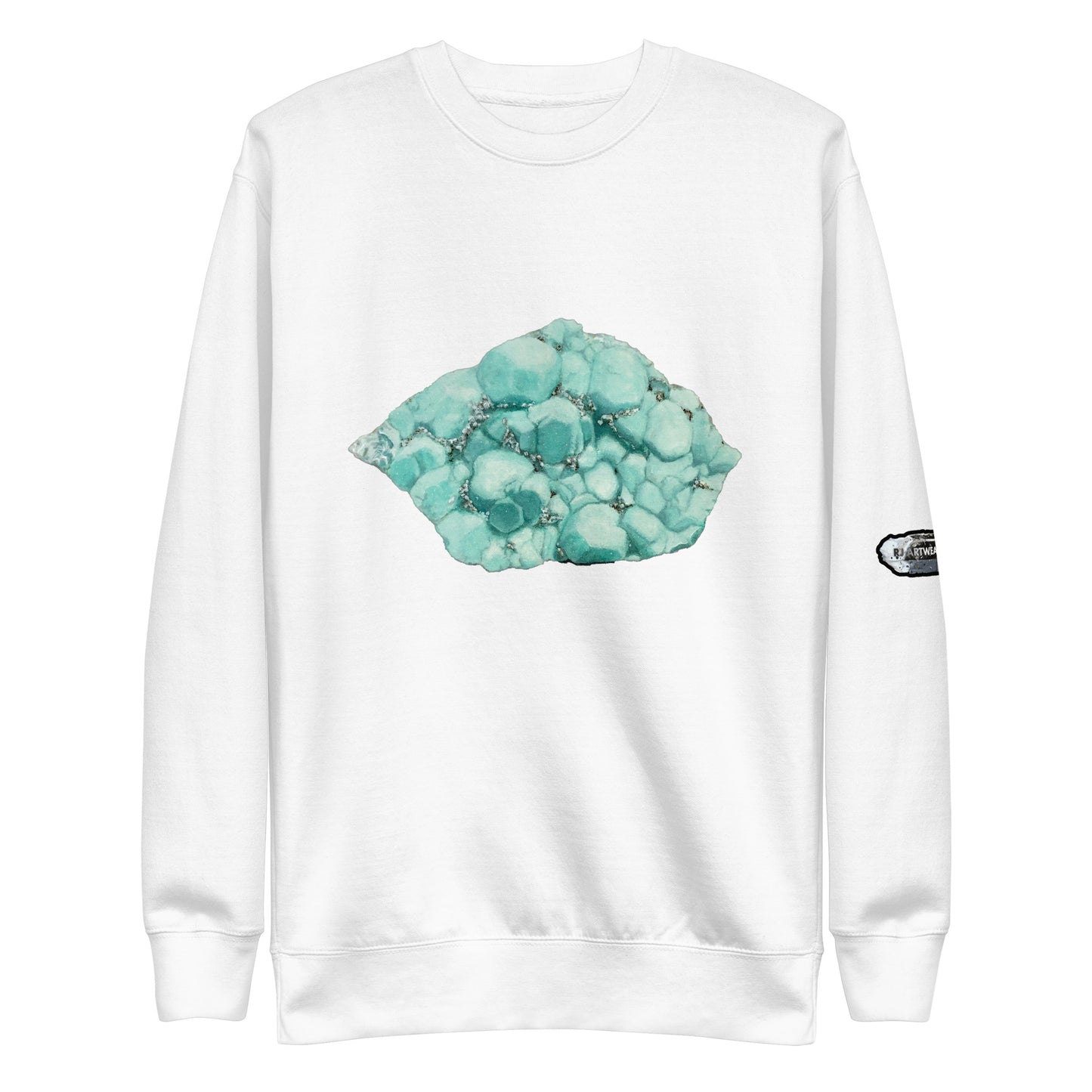 Deer Trail Utah Fluorite Watercolor - Unisex Premium Sweatshirt