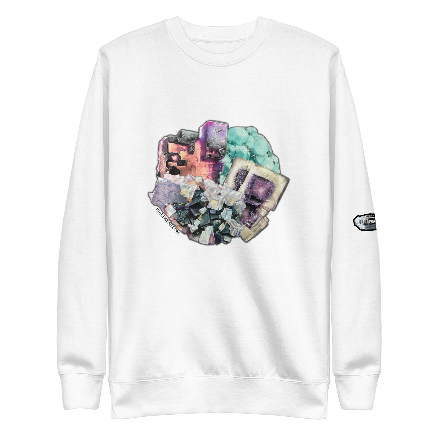 Fluorite Collage - Unisex Premium Sweatshirt