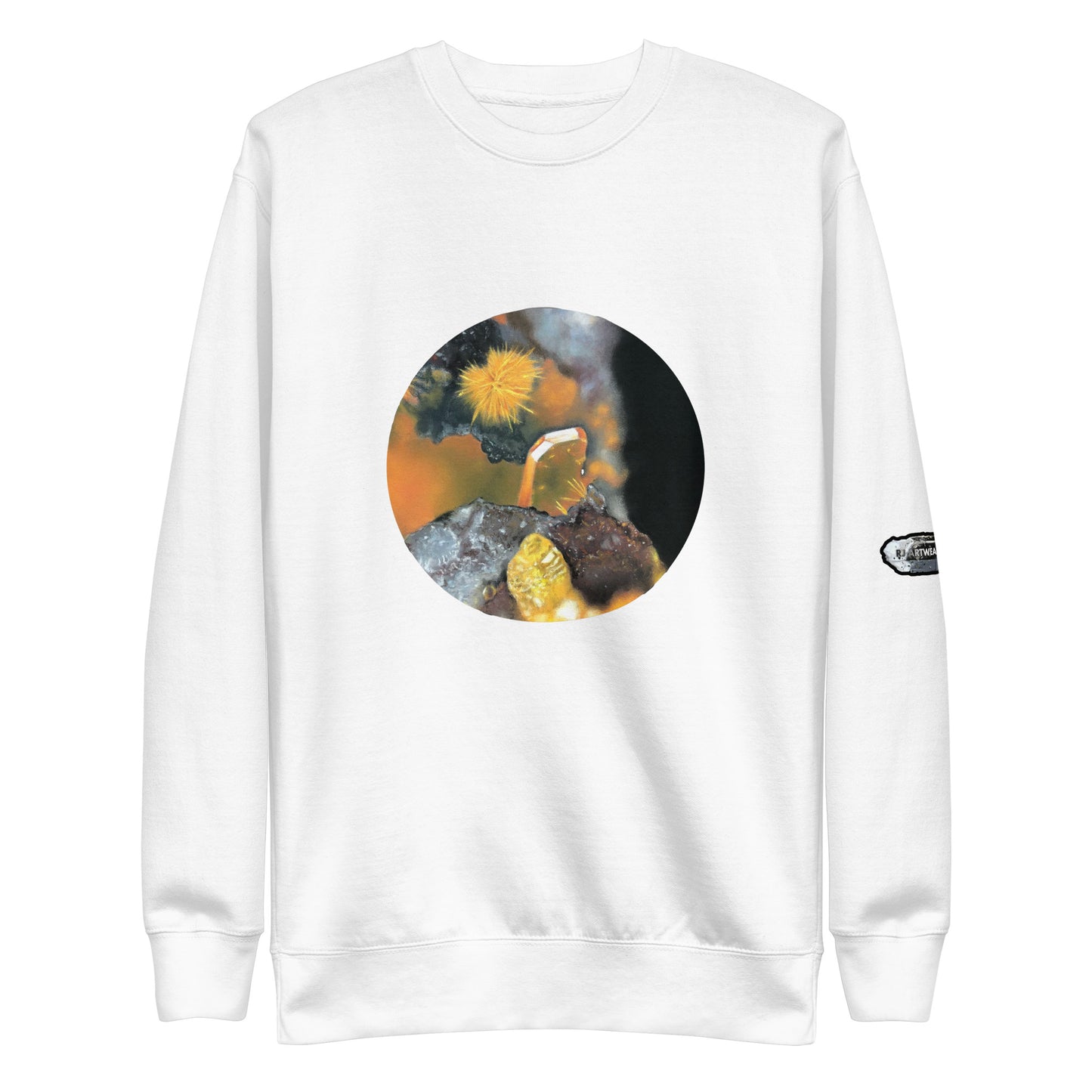 Wulfenite Micro Drawing - Unisex Premium Sweatshirt