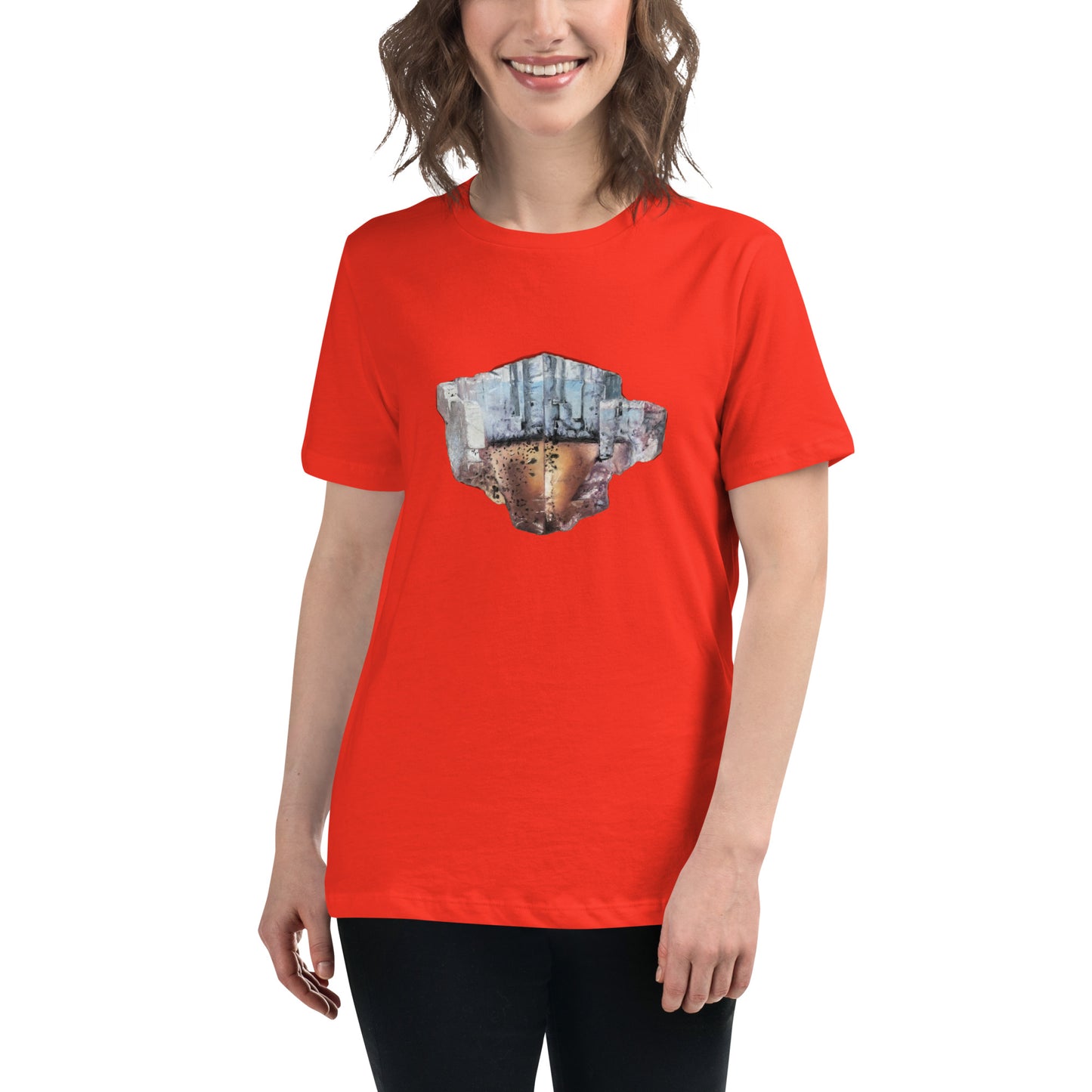Minerva No.1 Fluorite Drawing - Women's Relaxed T-Shirt