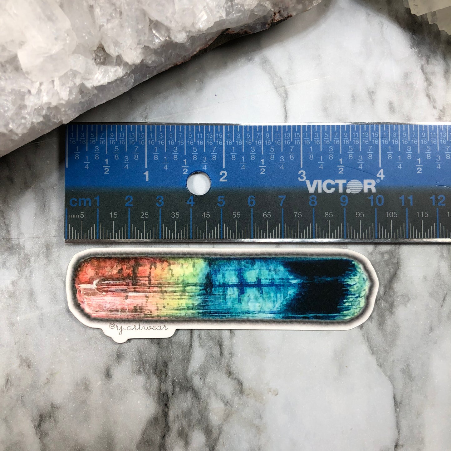 Tourmaline Vinyl Sticker
