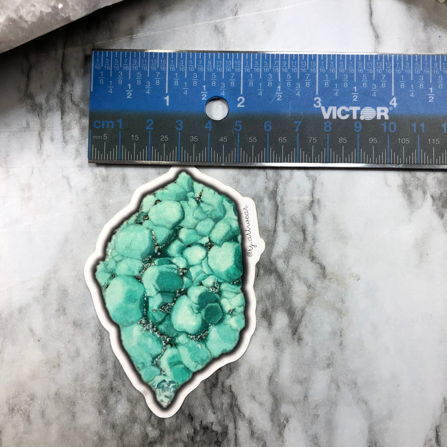 Utah Fluorite Vinyl Sticker