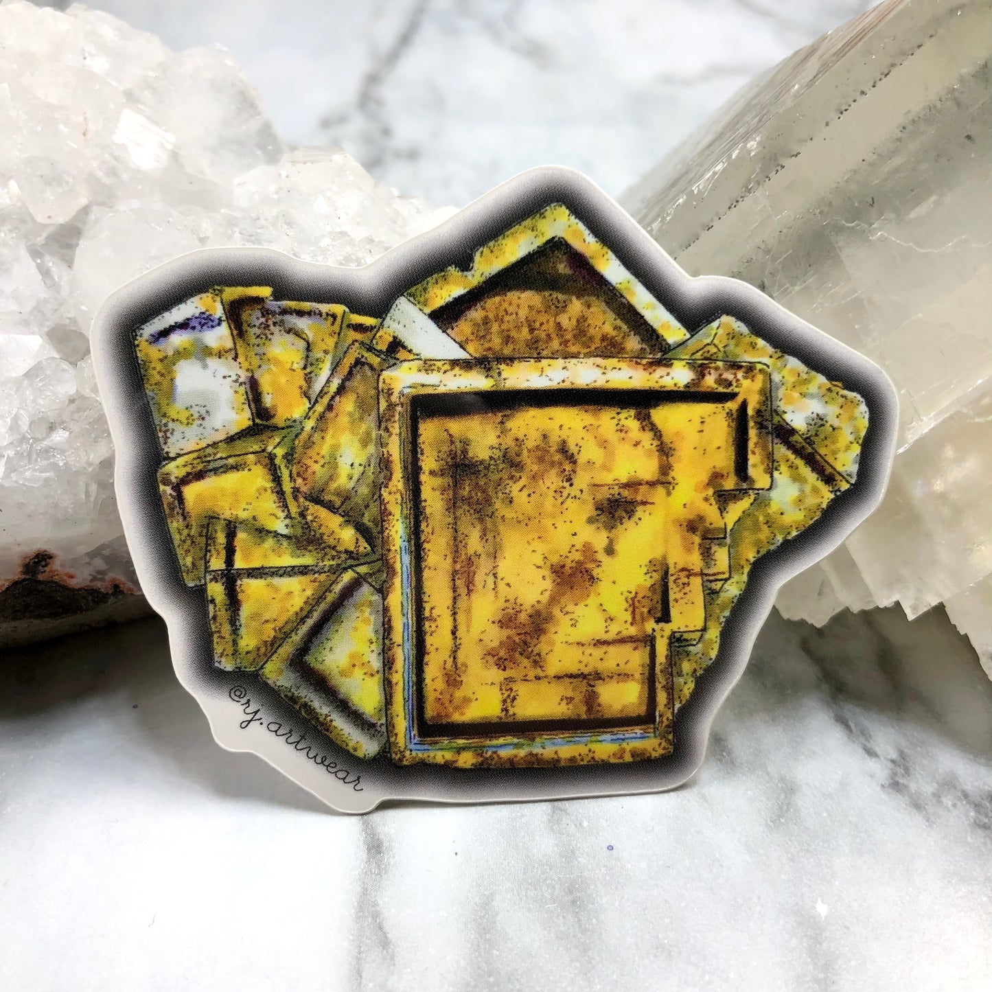 10,000 Ritter Fluorite Sticker
