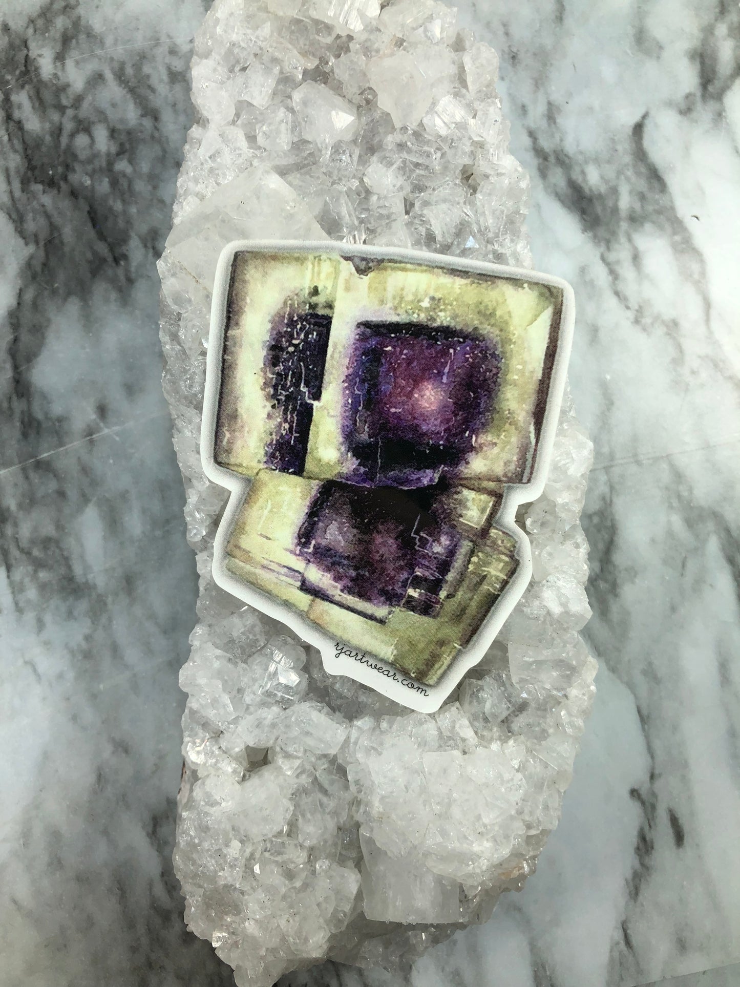 Auglaize OH Fluorite Sticker
