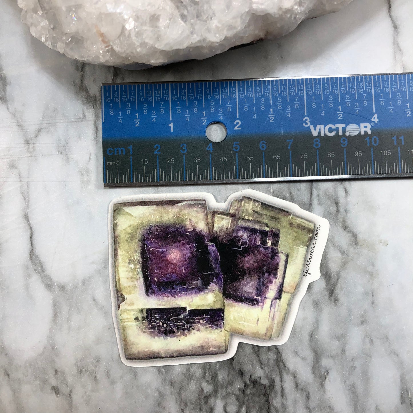 Auglaize OH Fluorite Sticker