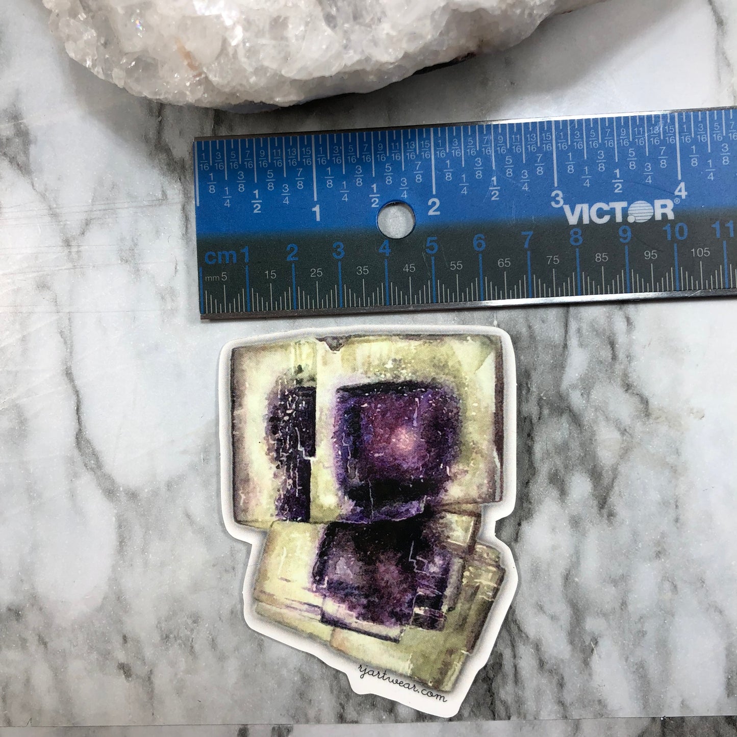 Auglaize OH Fluorite Sticker