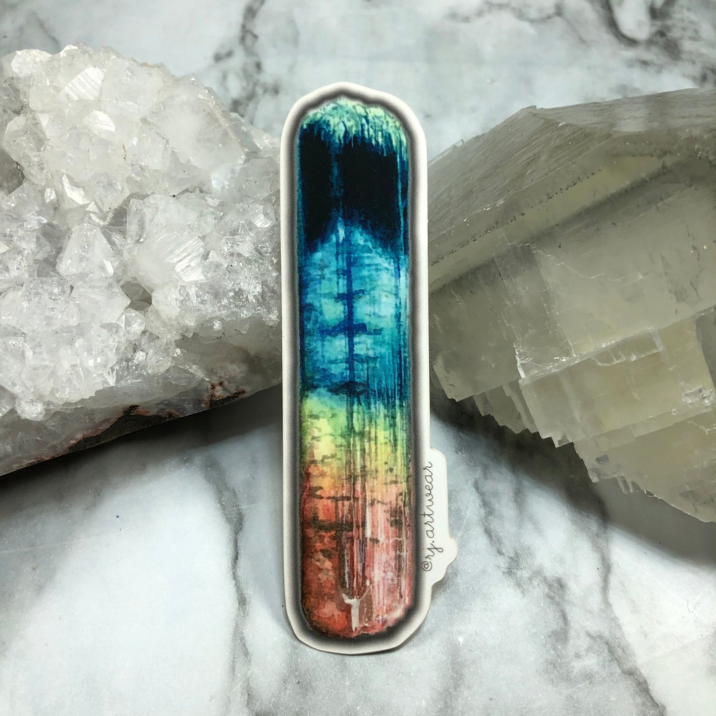 Tourmaline Vinyl Sticker