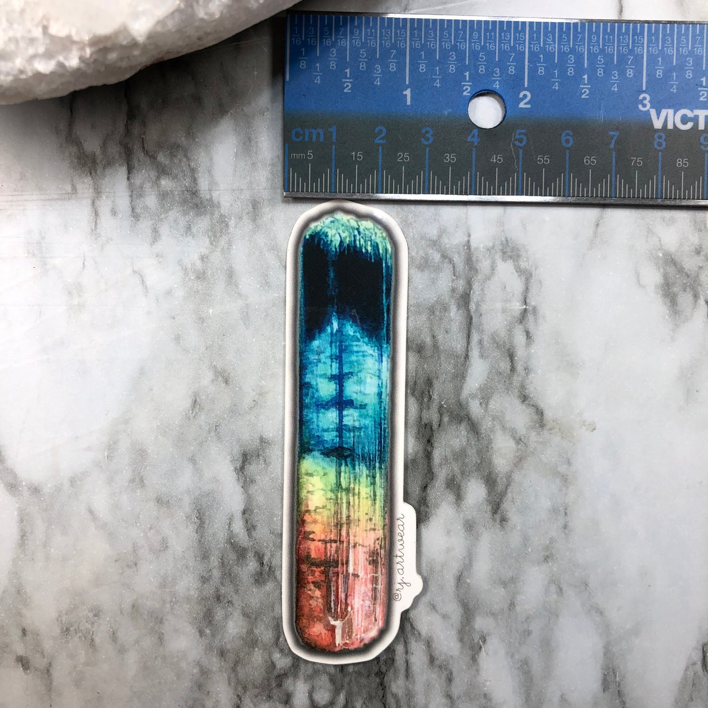 Tourmaline Vinyl Sticker