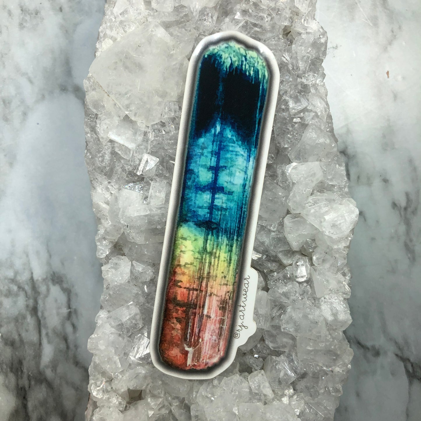 Tourmaline Vinyl Sticker