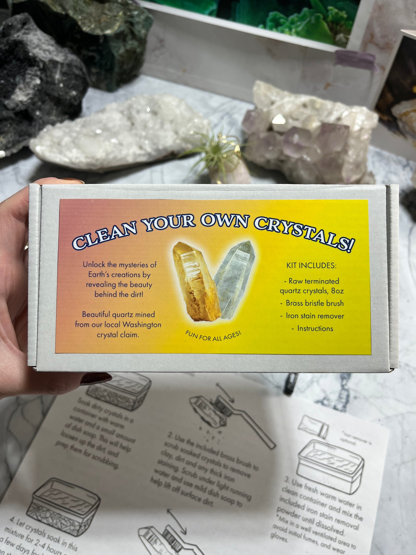 Clean Your Own Crystals Kits!