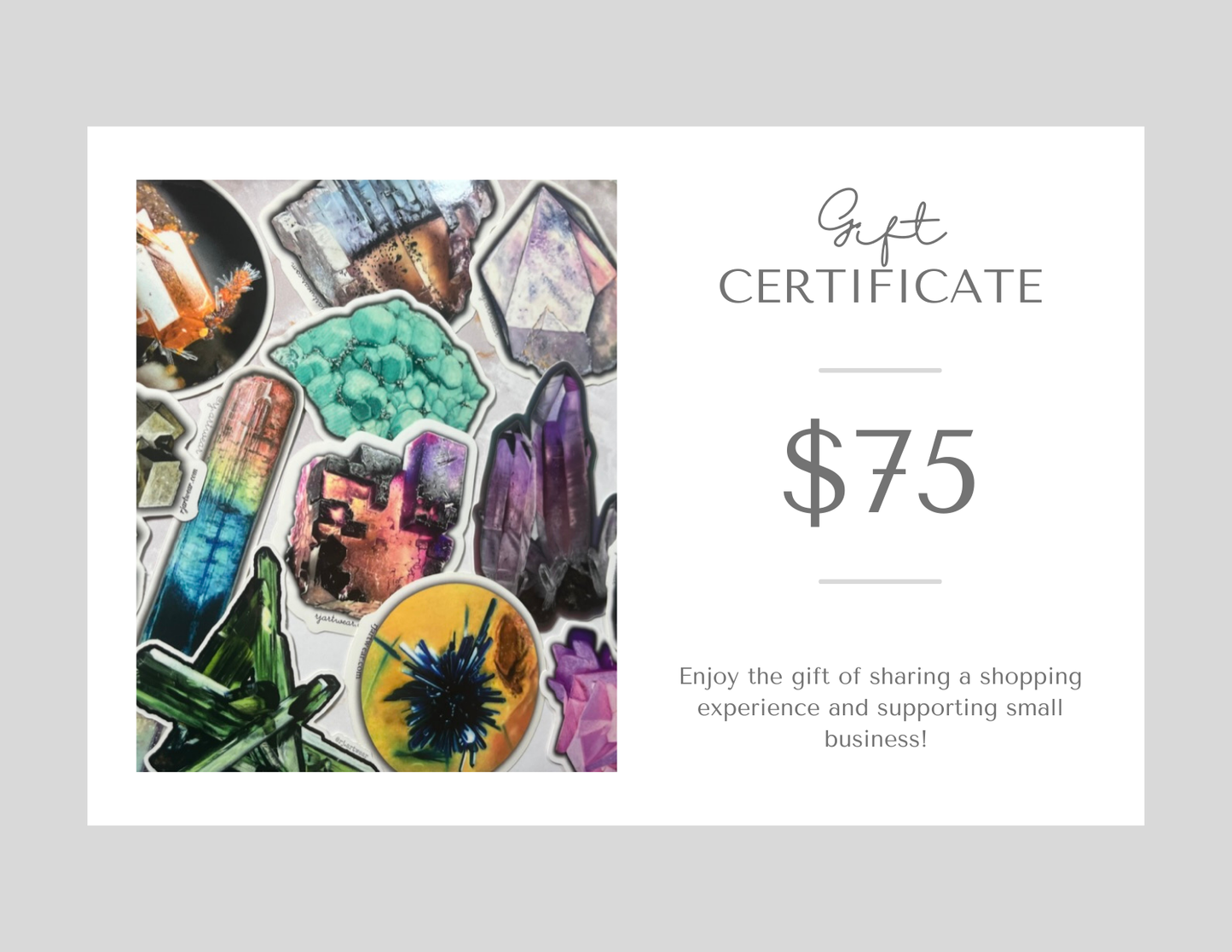 RJ Nature Art Gift Card