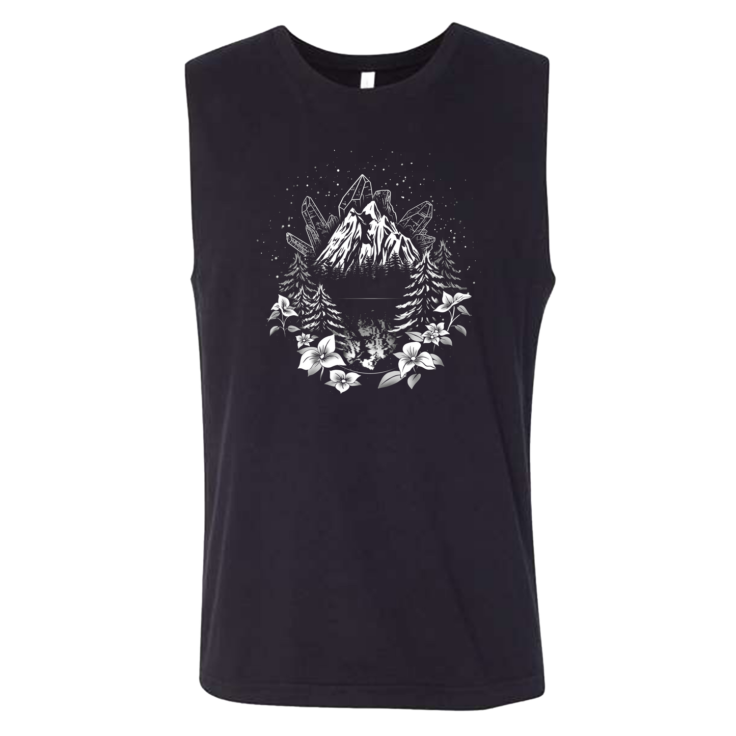 The Mountains Are Calling - Style 11 - Unisex Muscle Tank