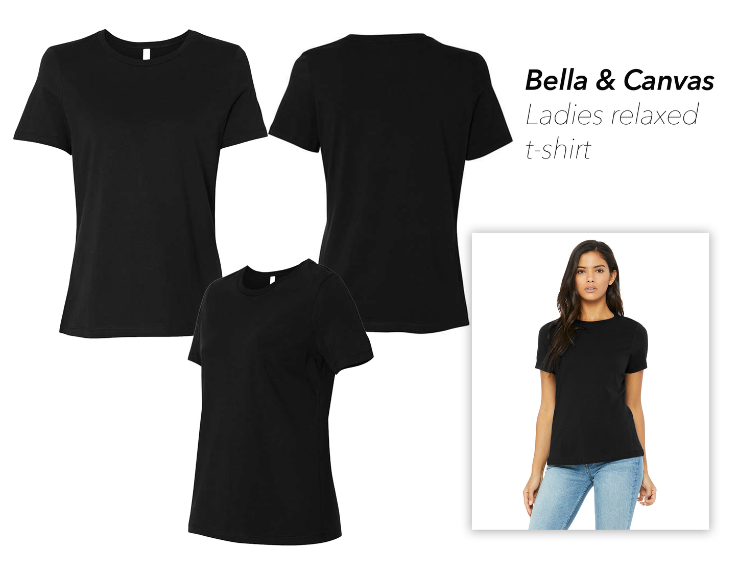 The Mountains Are Calling - Style 9 - Ladies Relaxed Cotton Tee