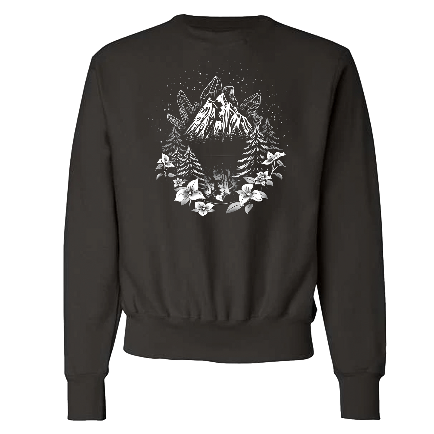 The Mountains Are Calling - Style 15 - Adult Crew Sweatshirt