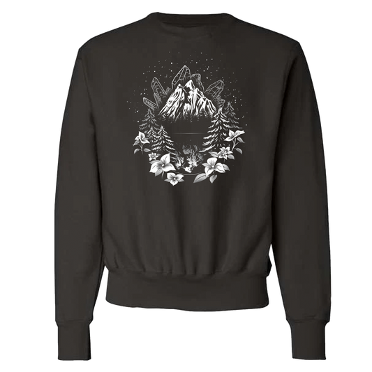 The Mountains Are Calling - Style 15 - Adult Crew Sweatshirt