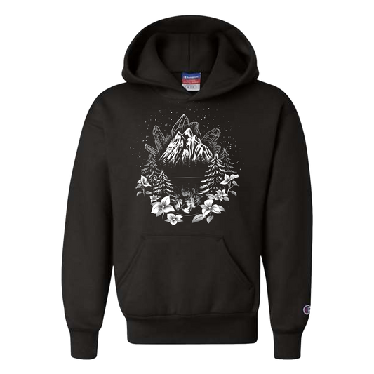 The Mountains Are Calling - Style 13 - Kids Pullover Hoodie