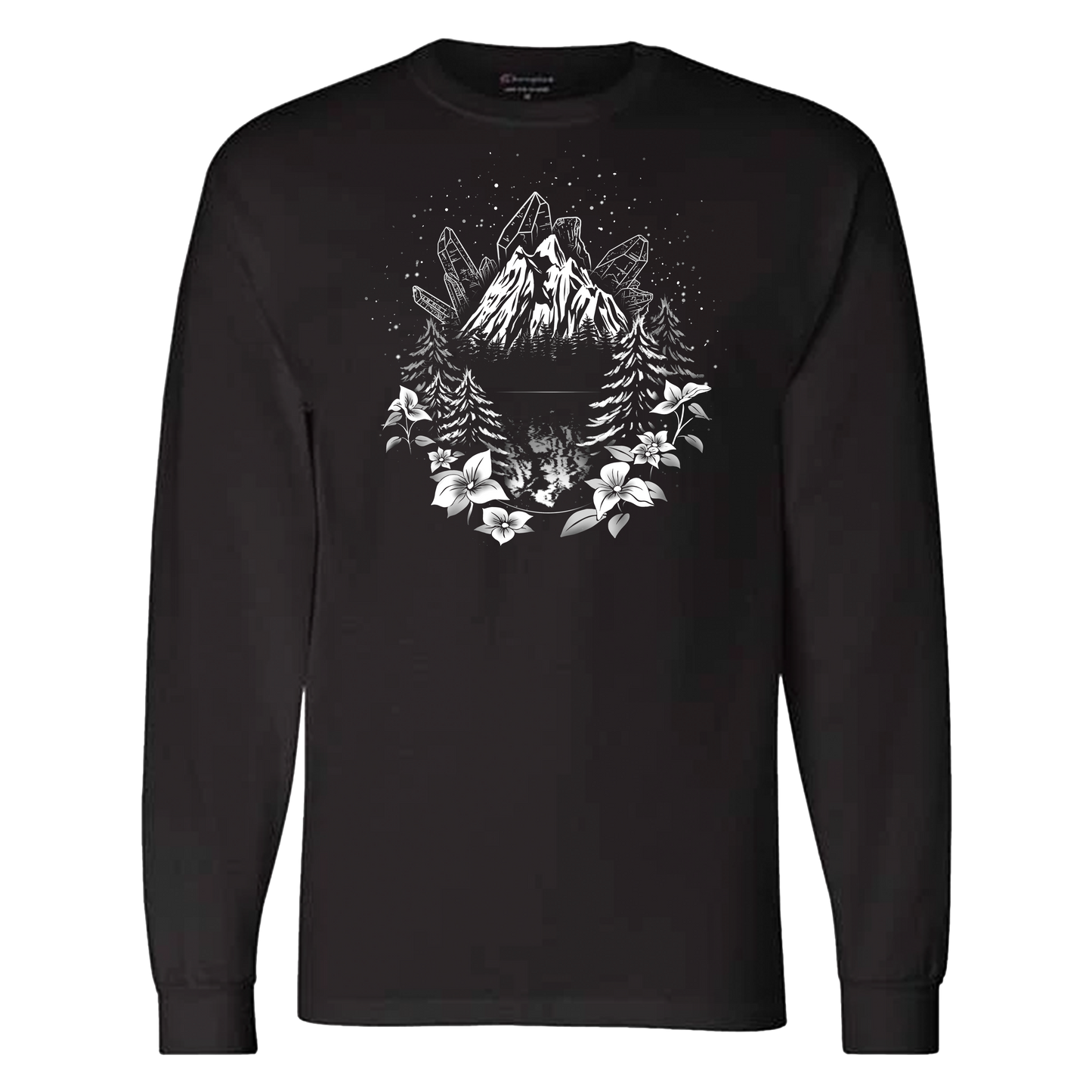 The Mountains Are Calling - Style 17 - Adult Long Sleeve Tee
