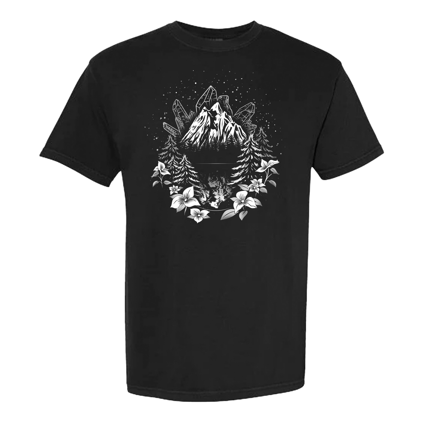 The Mountains Are Calling - Style 1 - Adult Cotton Tee